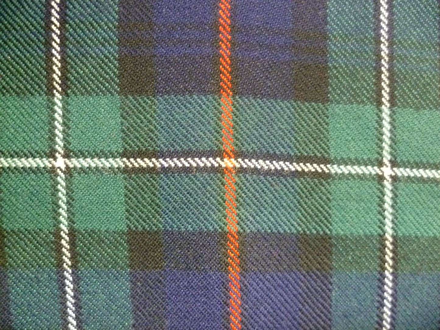 100% Wool tartan . ( From Scotland )