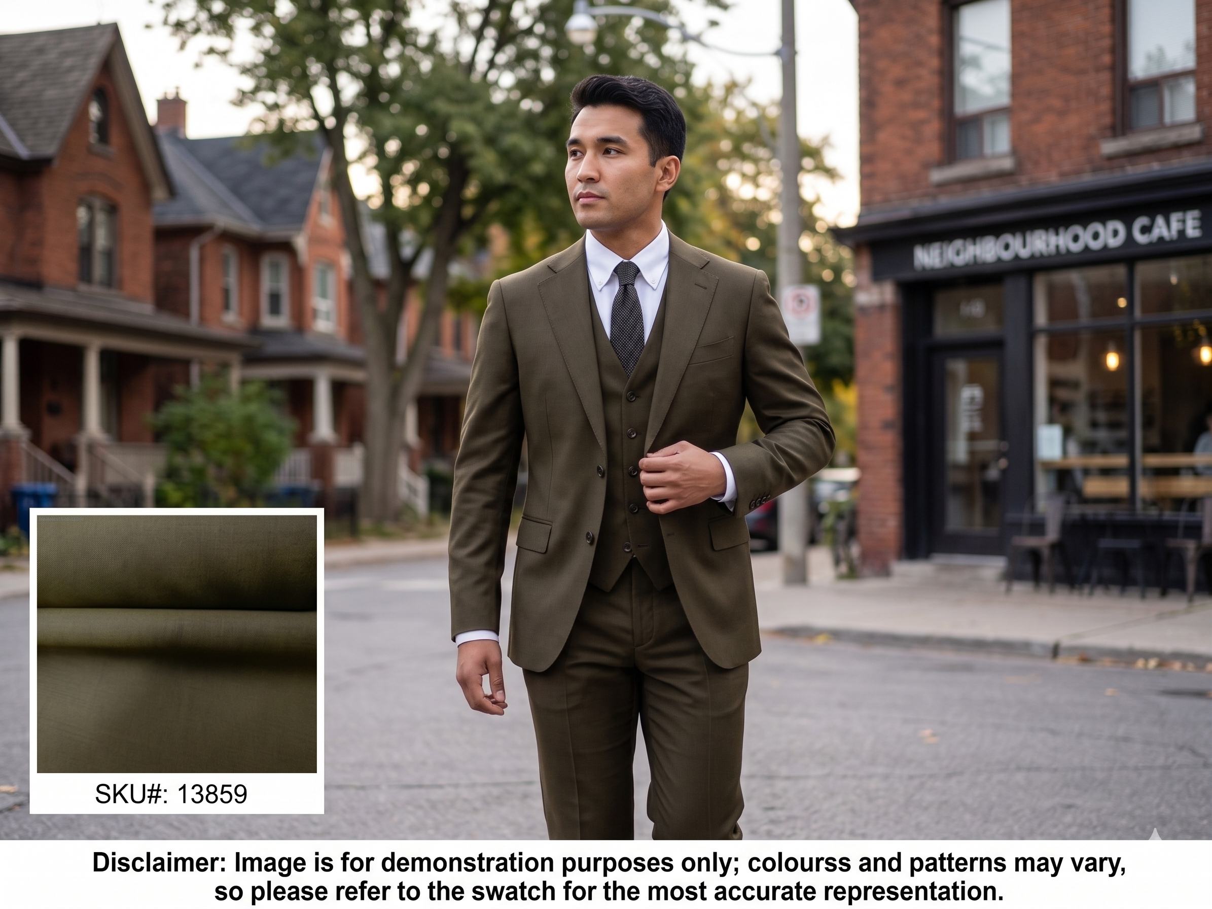 Mohair Tuxedo Fabric ( NEW 2024 )