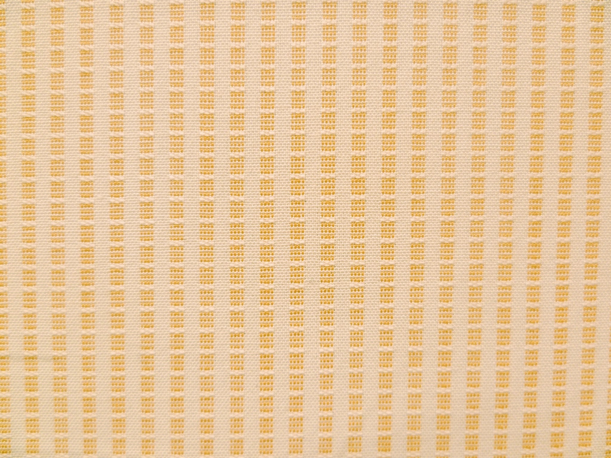 Peachy Beige and White Striped Cotton