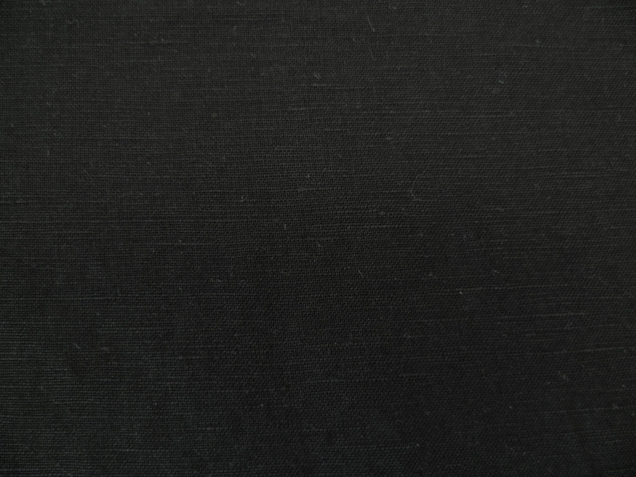 Black Silk Linen Suiting Fabric