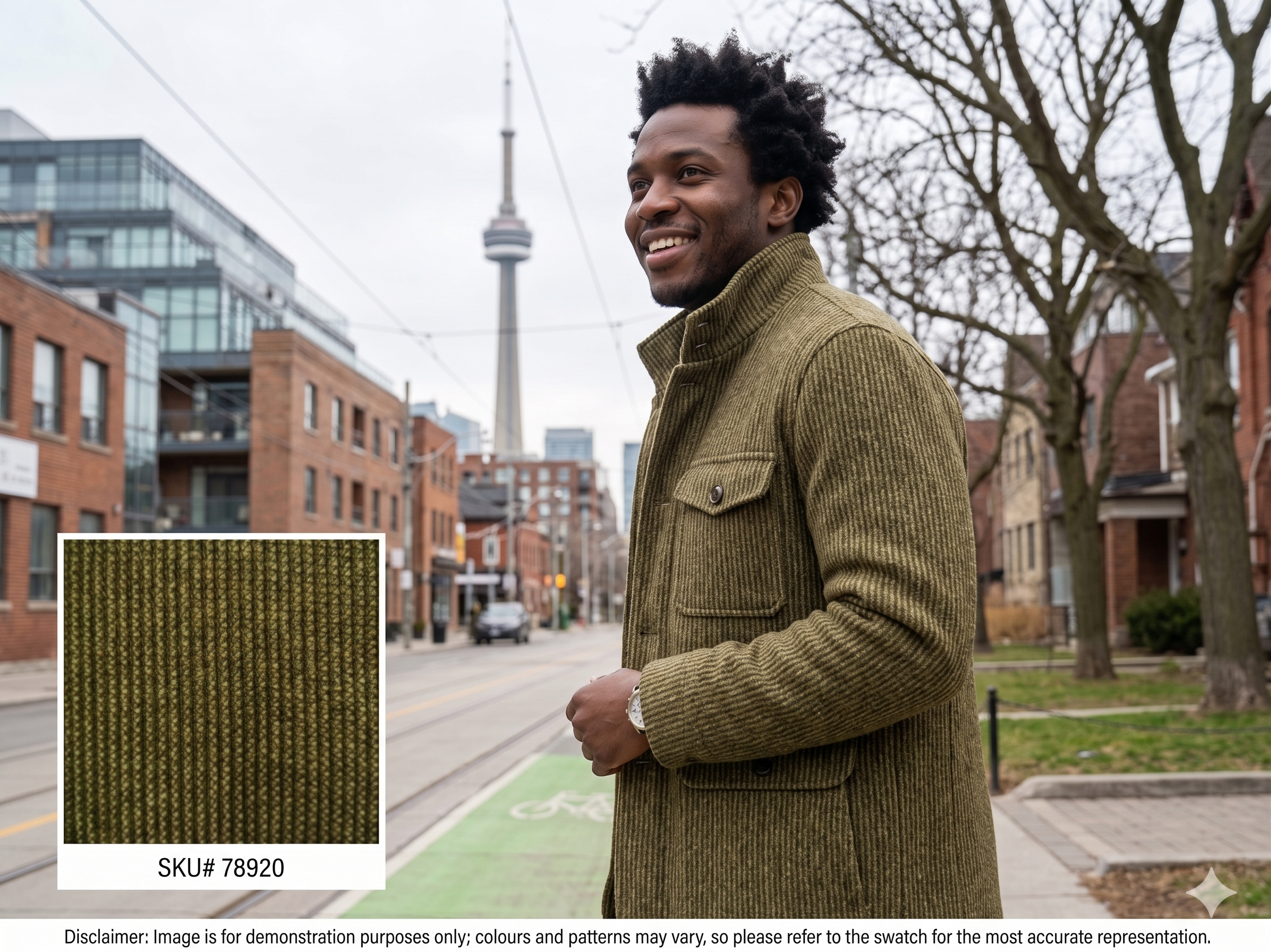 Moss Ribbed Wool