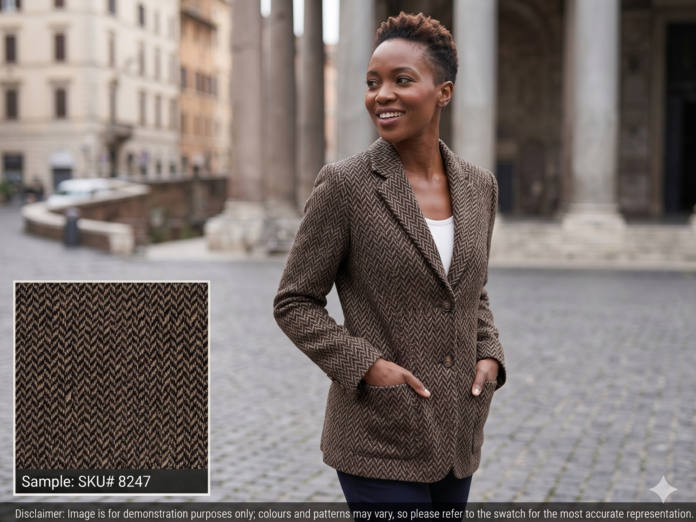 100% Wool worsted
