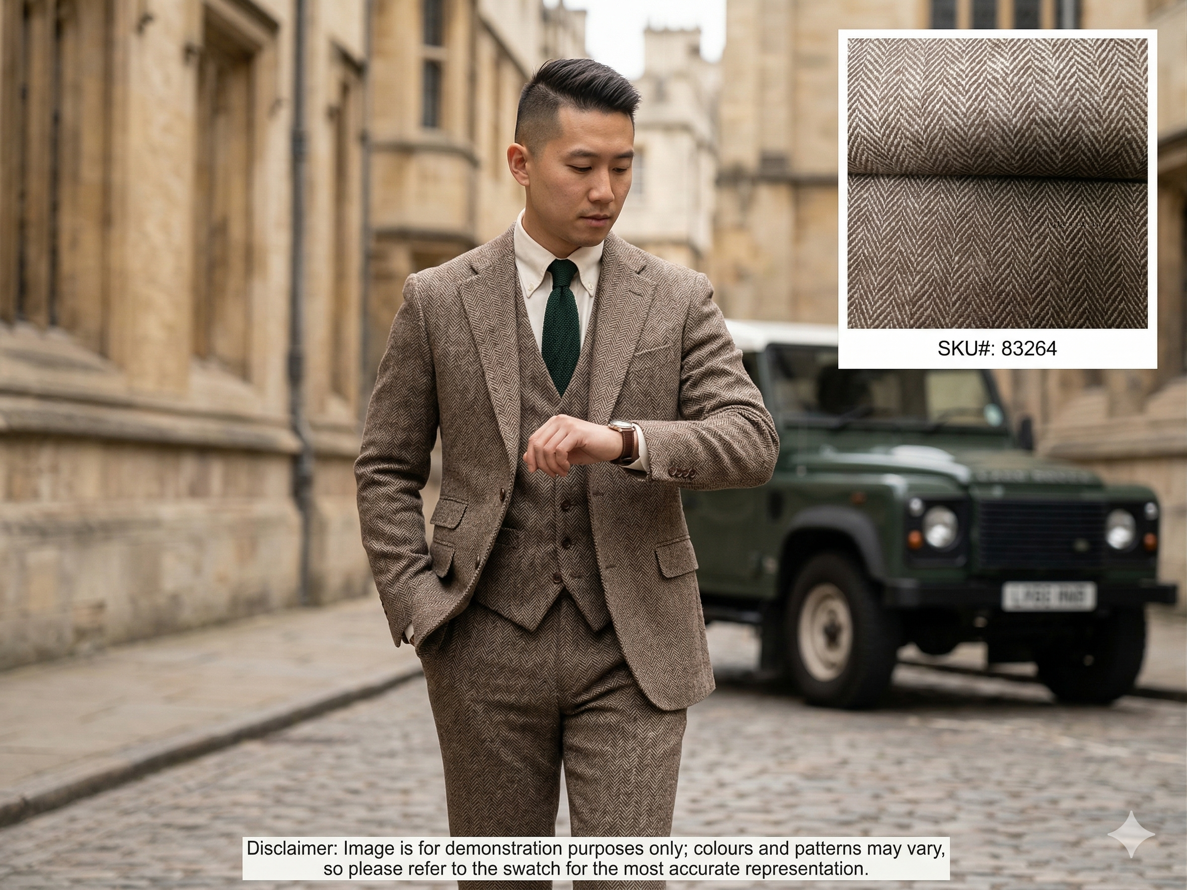 Wool worsted suiting storm wear ( NEW 2026 )