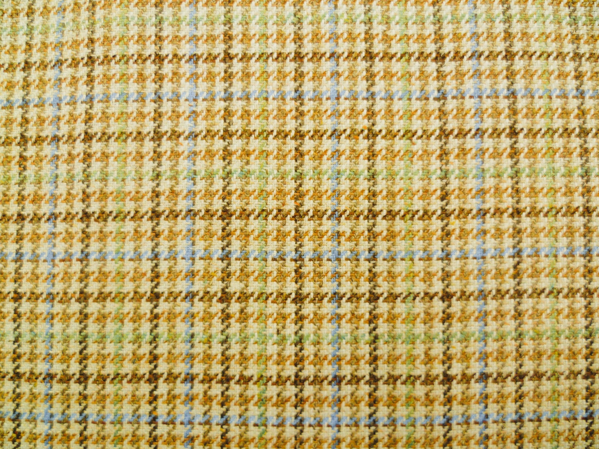 Multicolour Check Wool Silk Cashmere Blazer