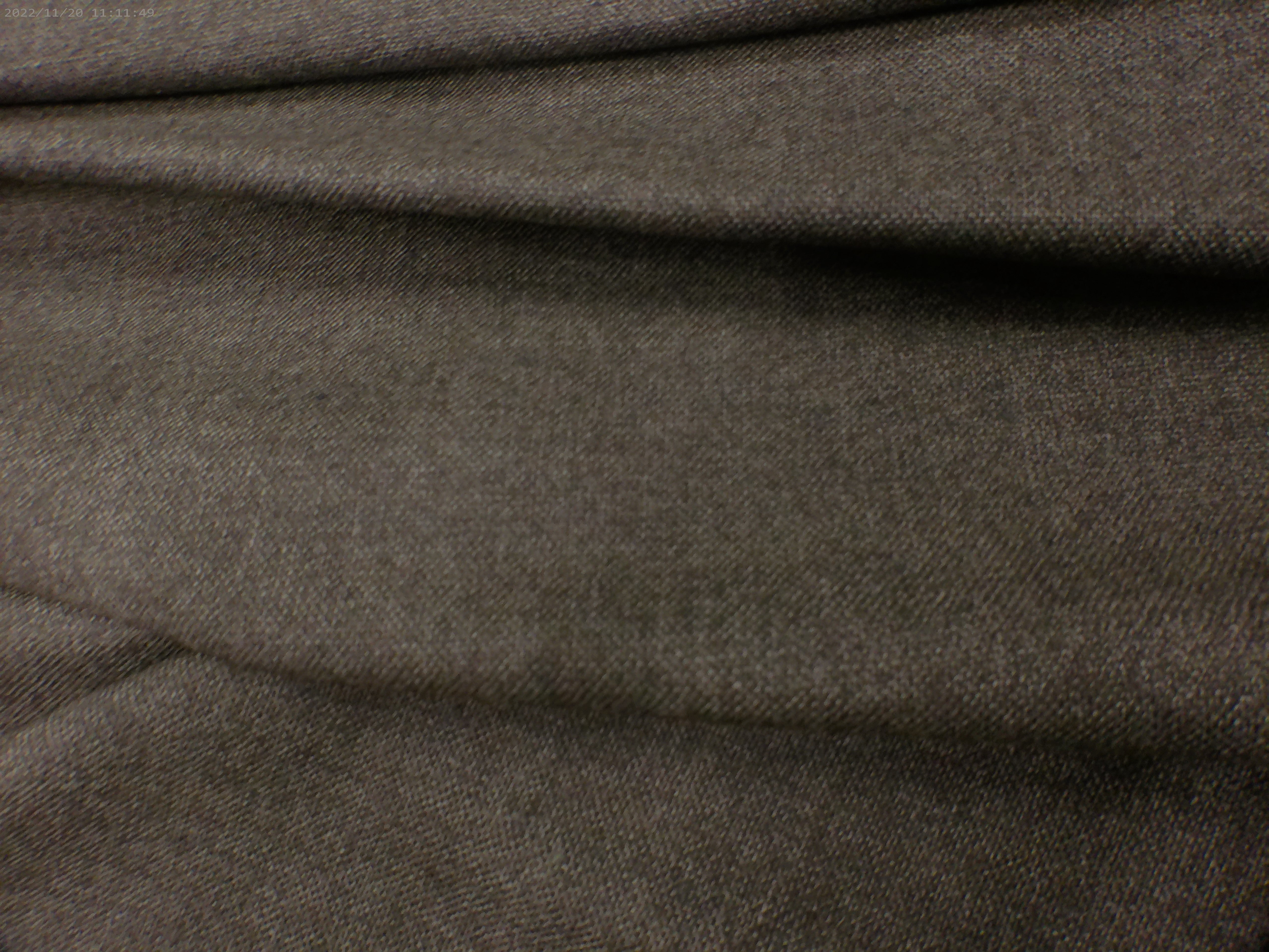 Army Green Plain Worsted Wool Suiting