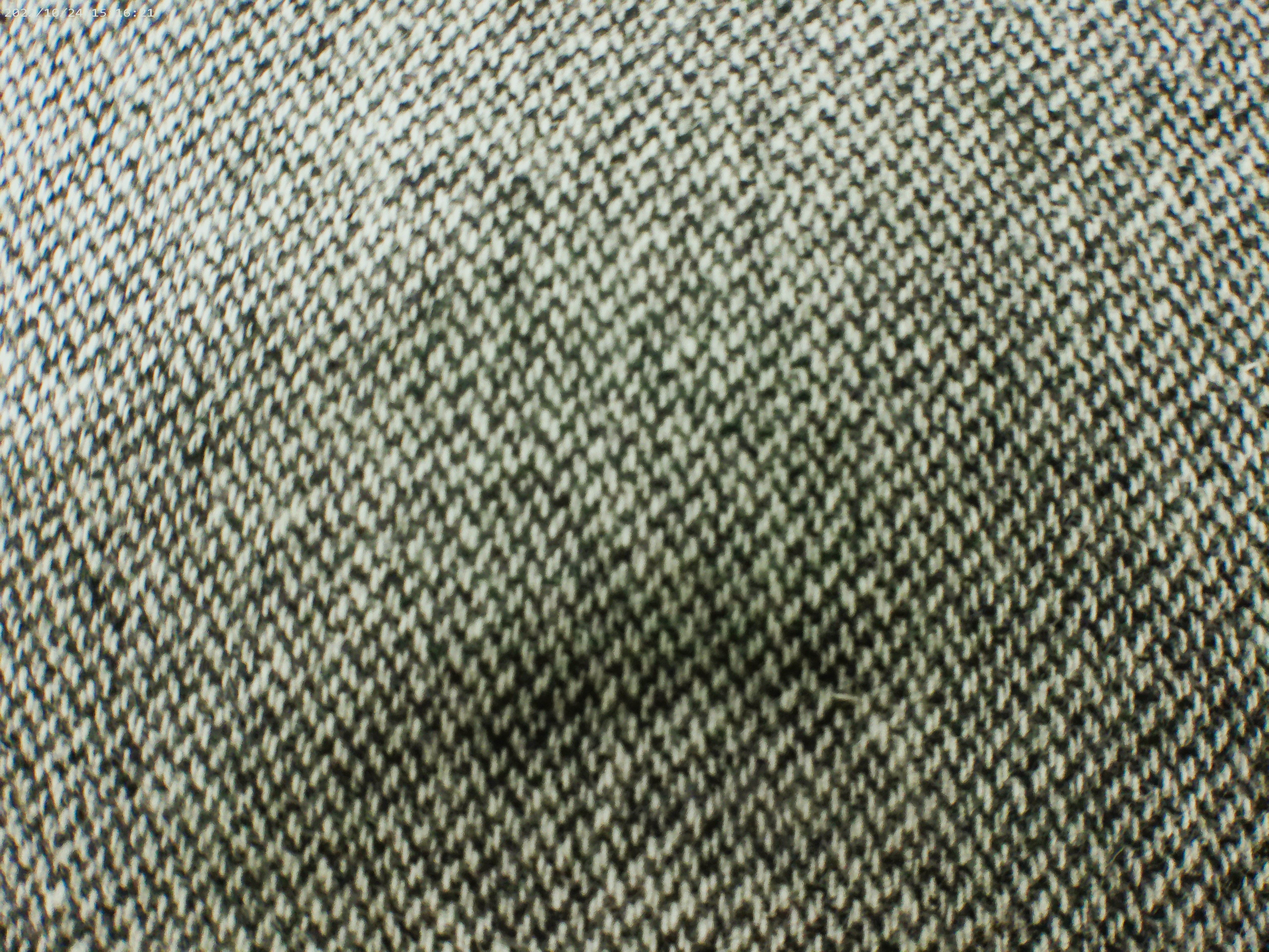 Black Cream Sharkskin Wool Blazer