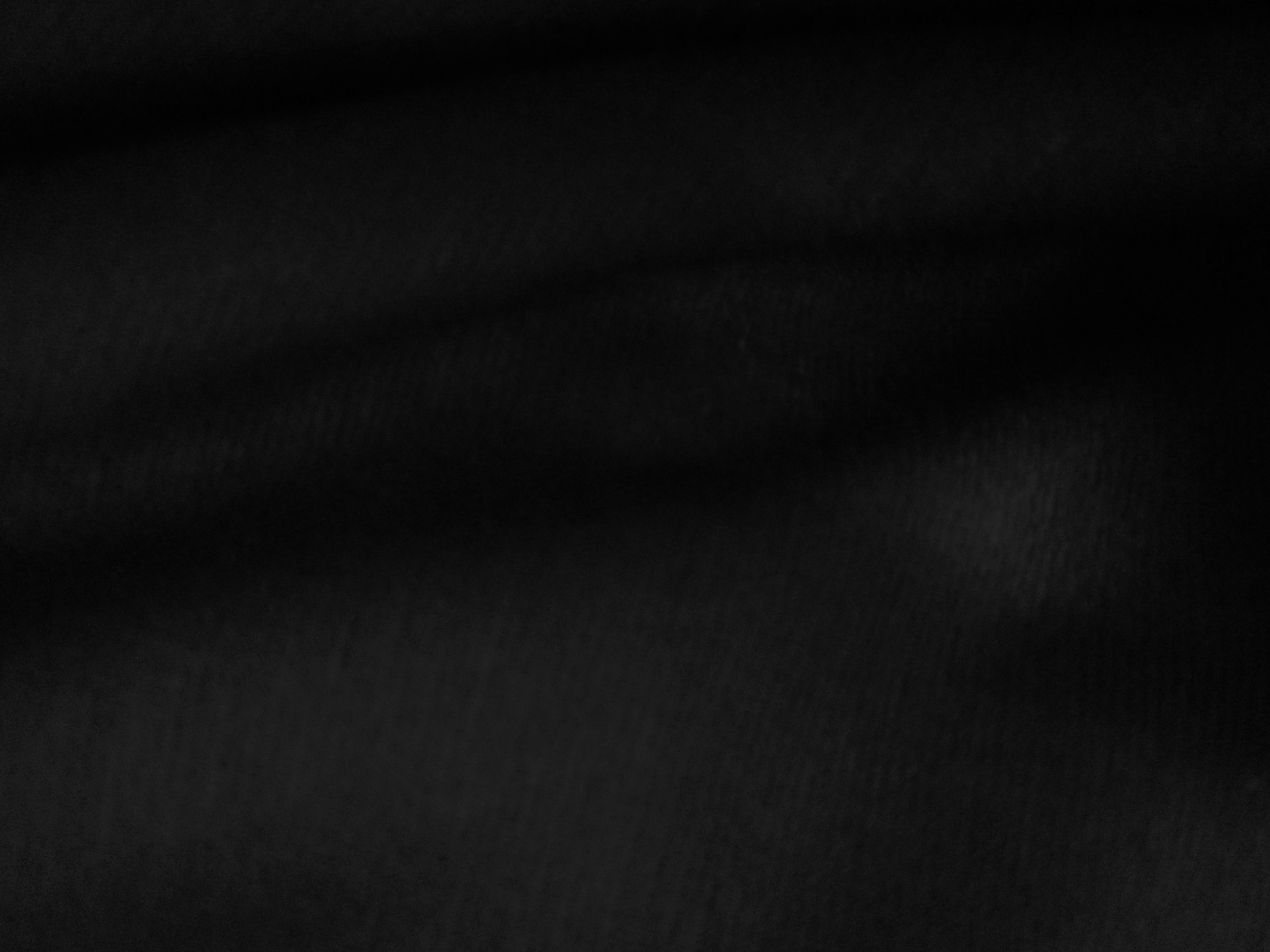Black Plain Wool Dresses