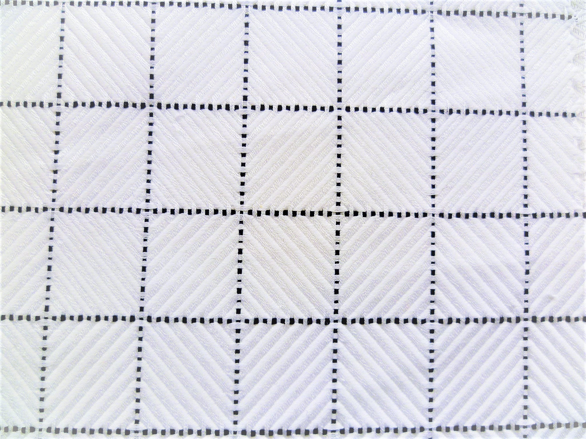 Black White Stripe Cotton Shirting