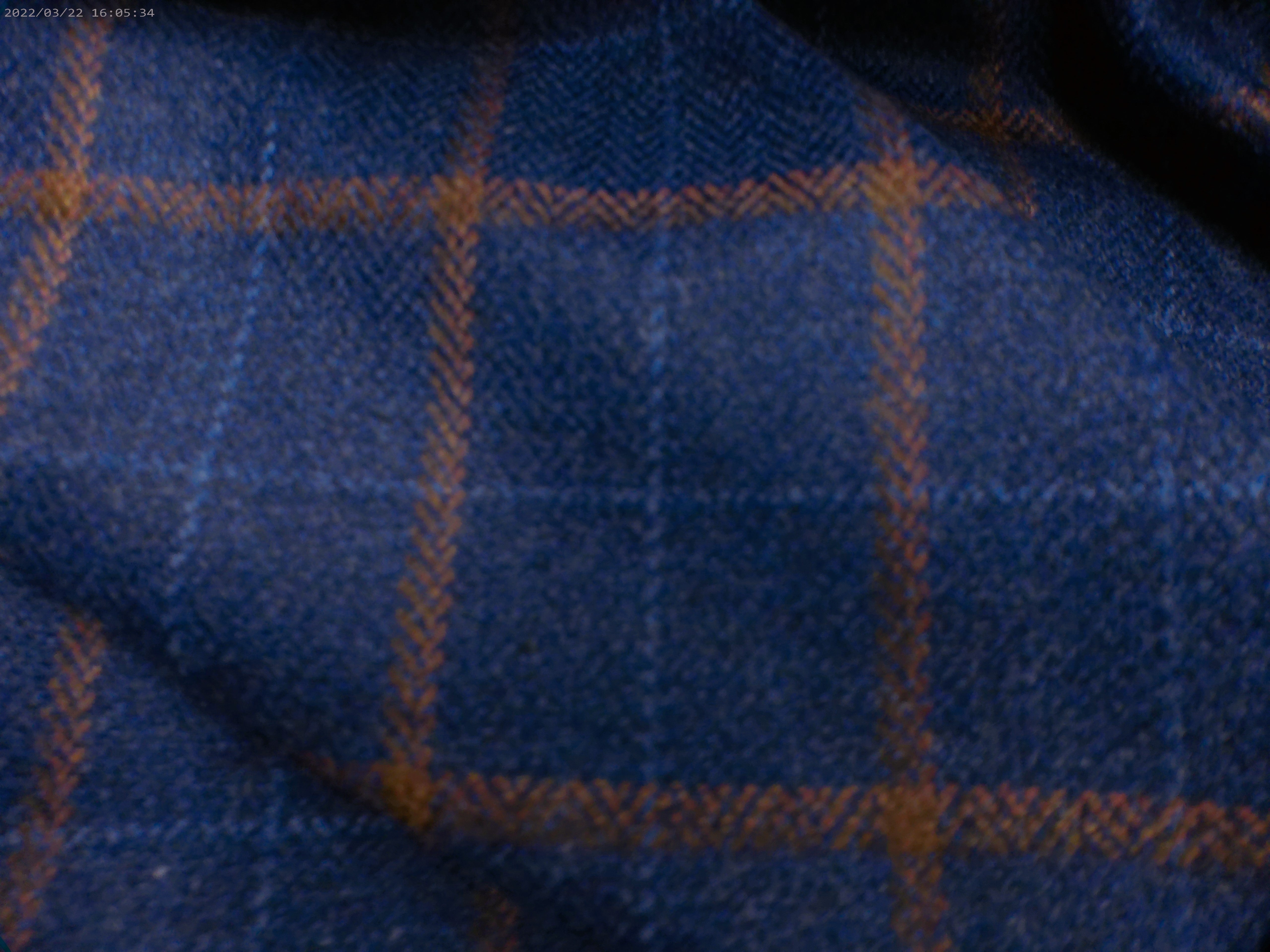 Blue Brown Check Cashmere Wool Blazer Suiting