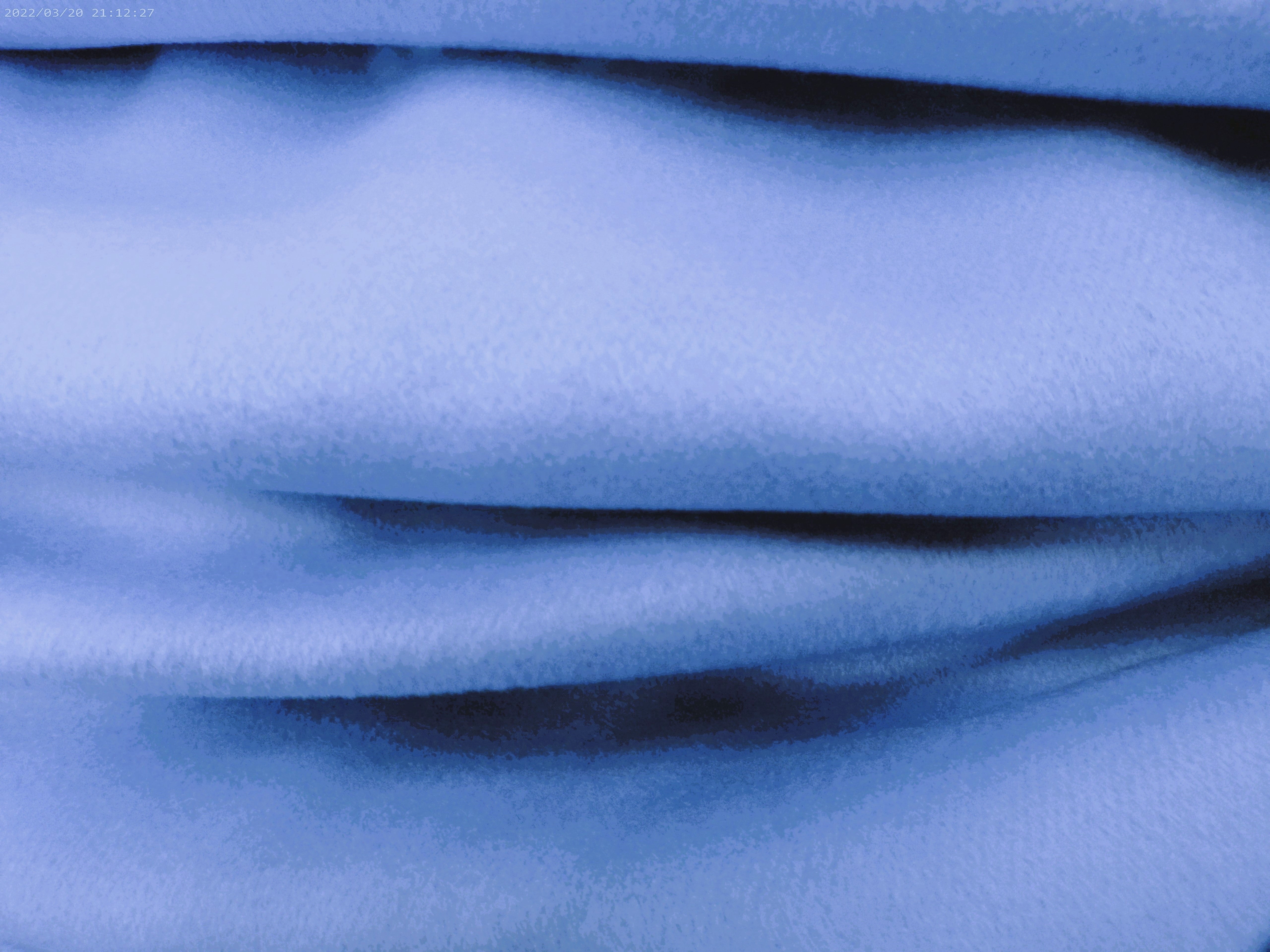 Blue Plain Cashmere Blazer Coating