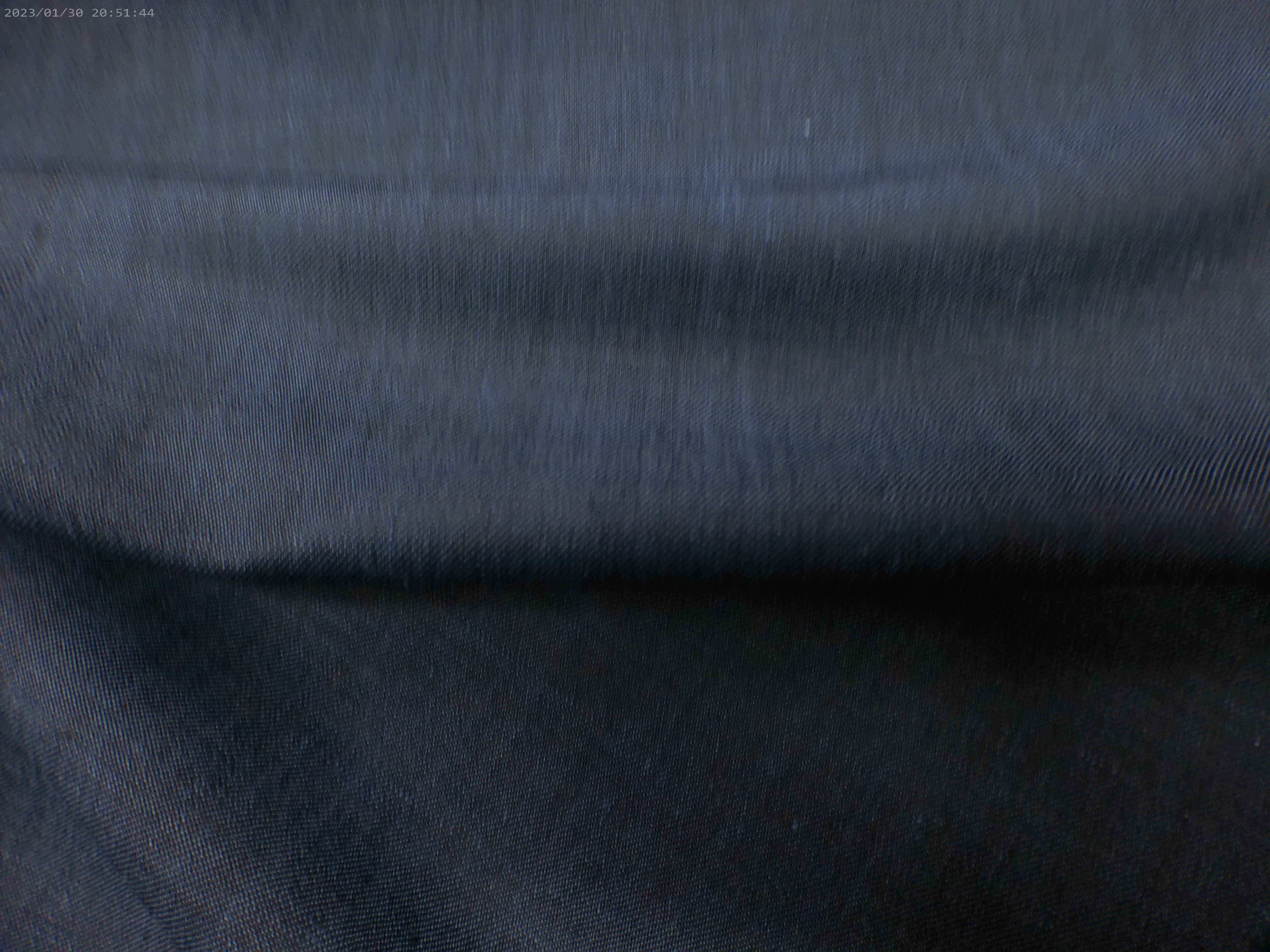 Blue Plain Mohair Wool Suiting