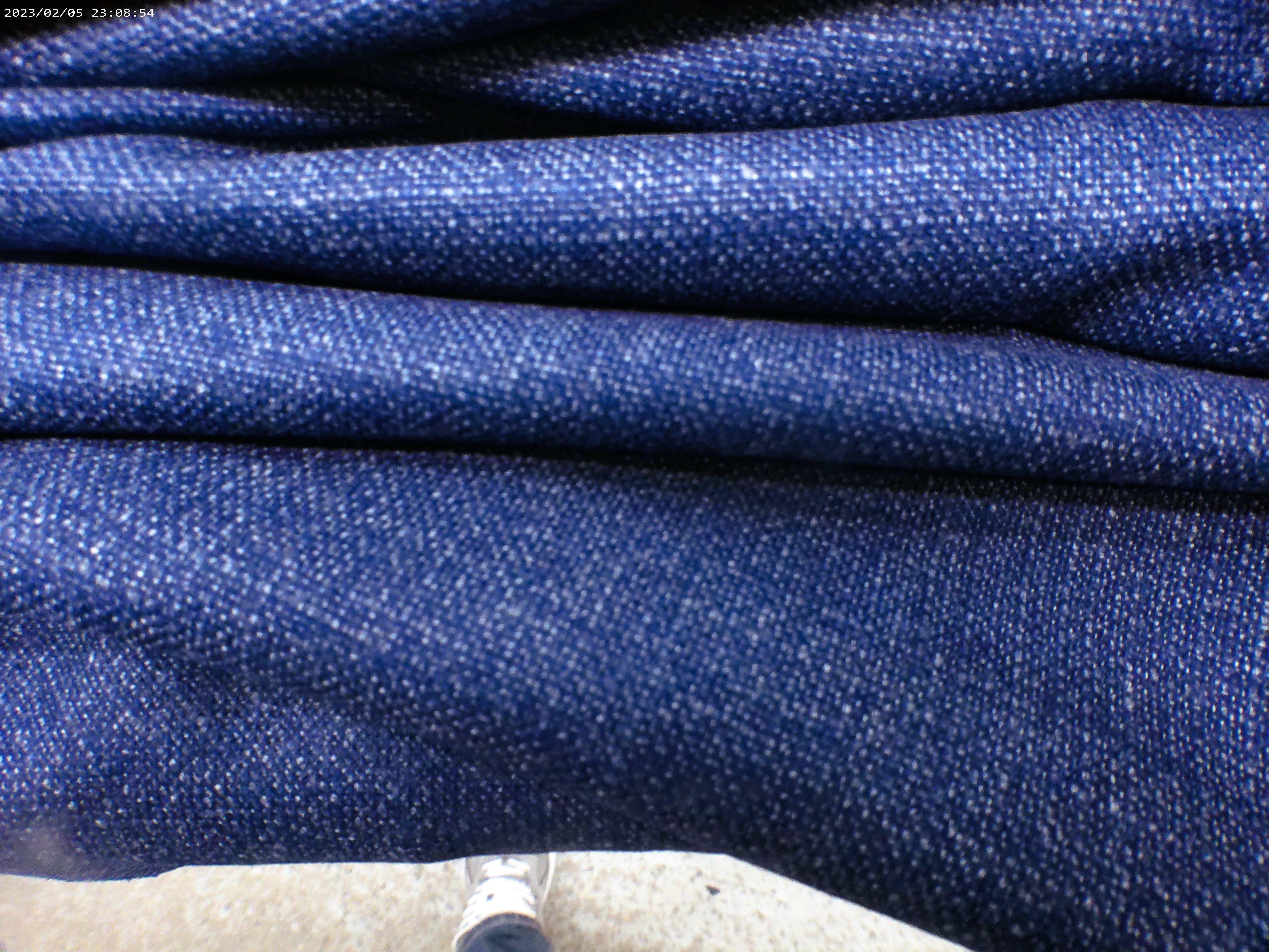 Blue Sharkskin Cashmere Silk Blazer Suiting