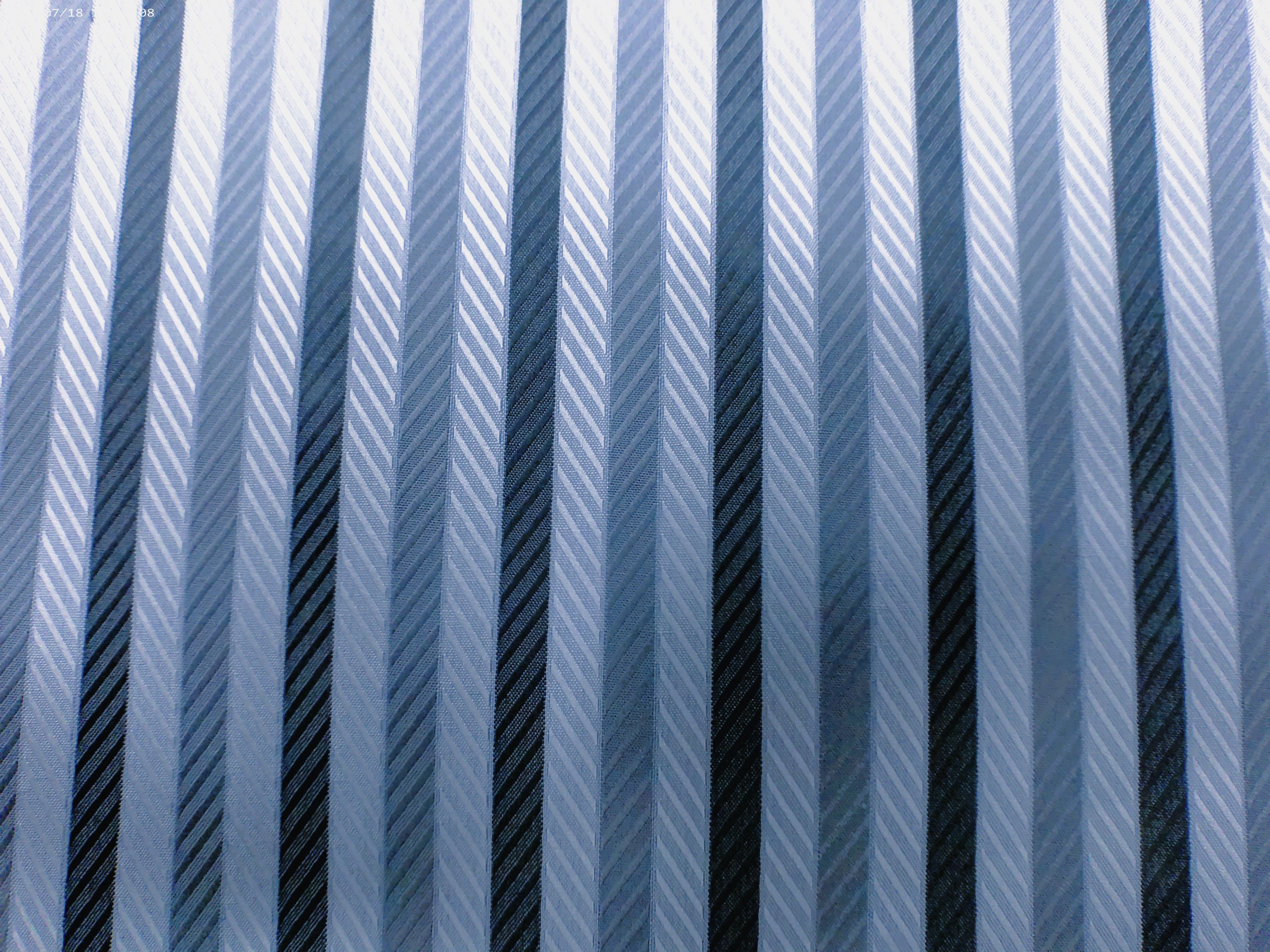Blue Stripe Egyptian Cotton Shirting