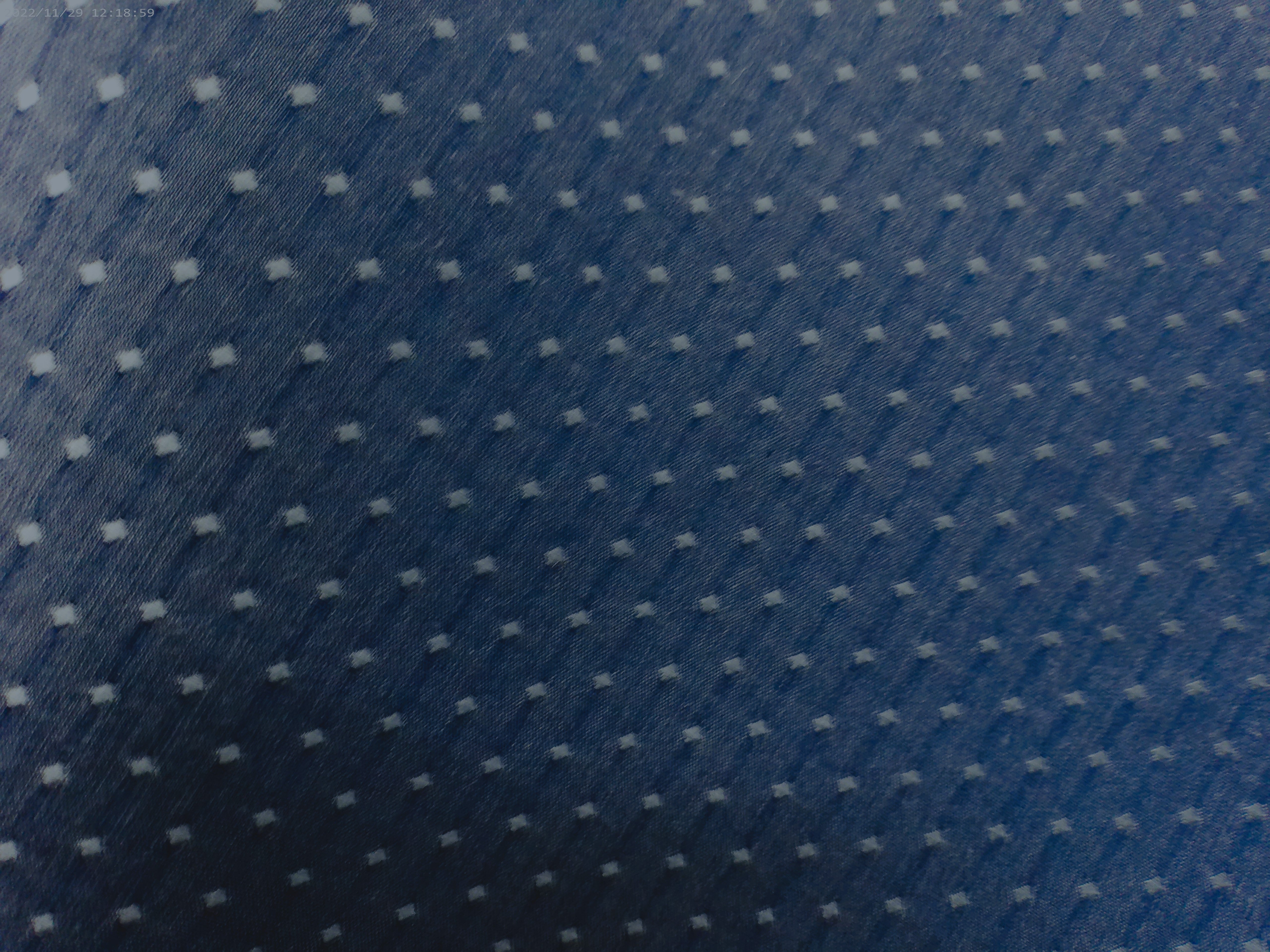 Blue Tonal Pin Dot Cotton Shirting