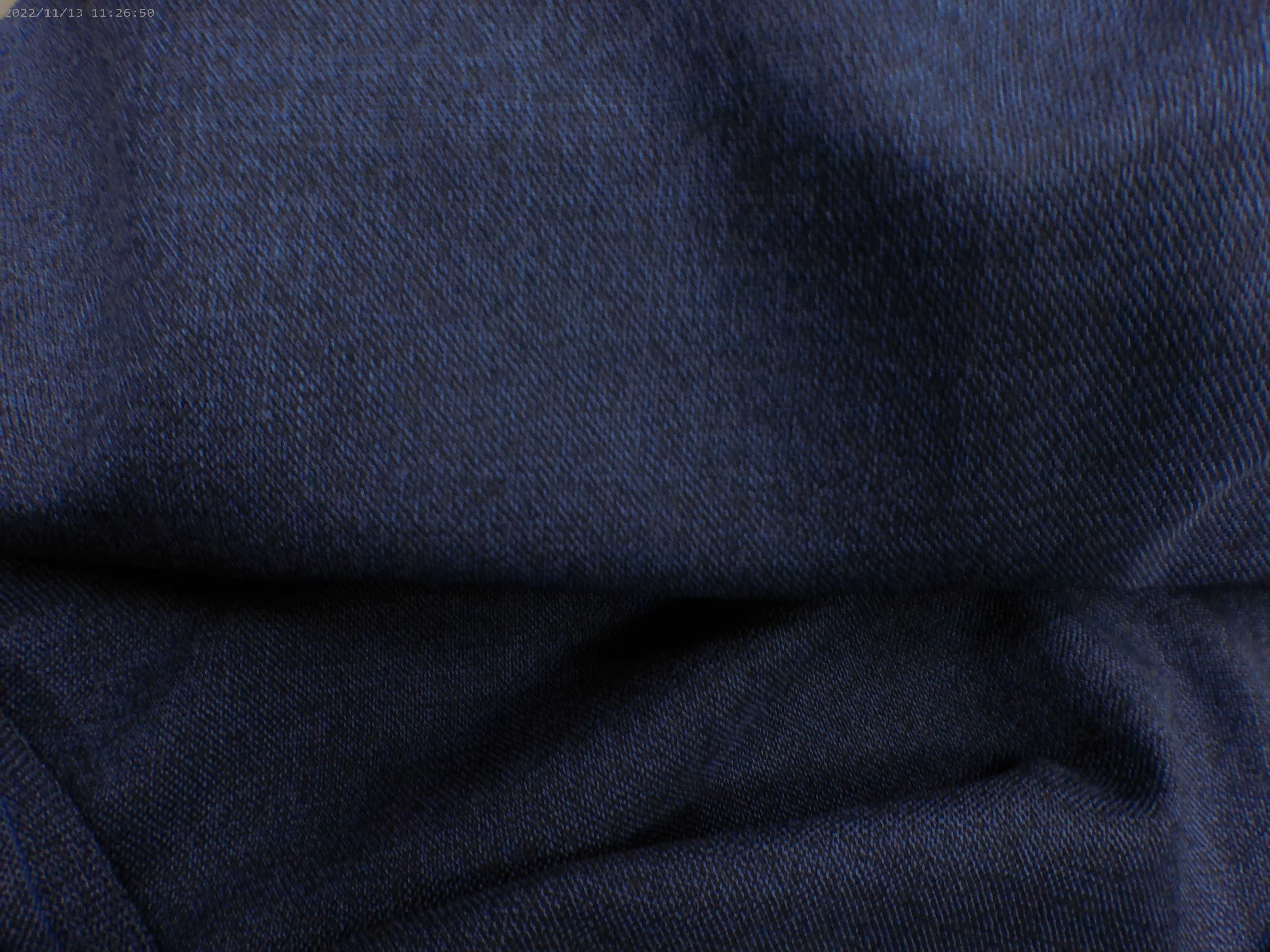 Blue Tonal Sharkskin Wool Suiting