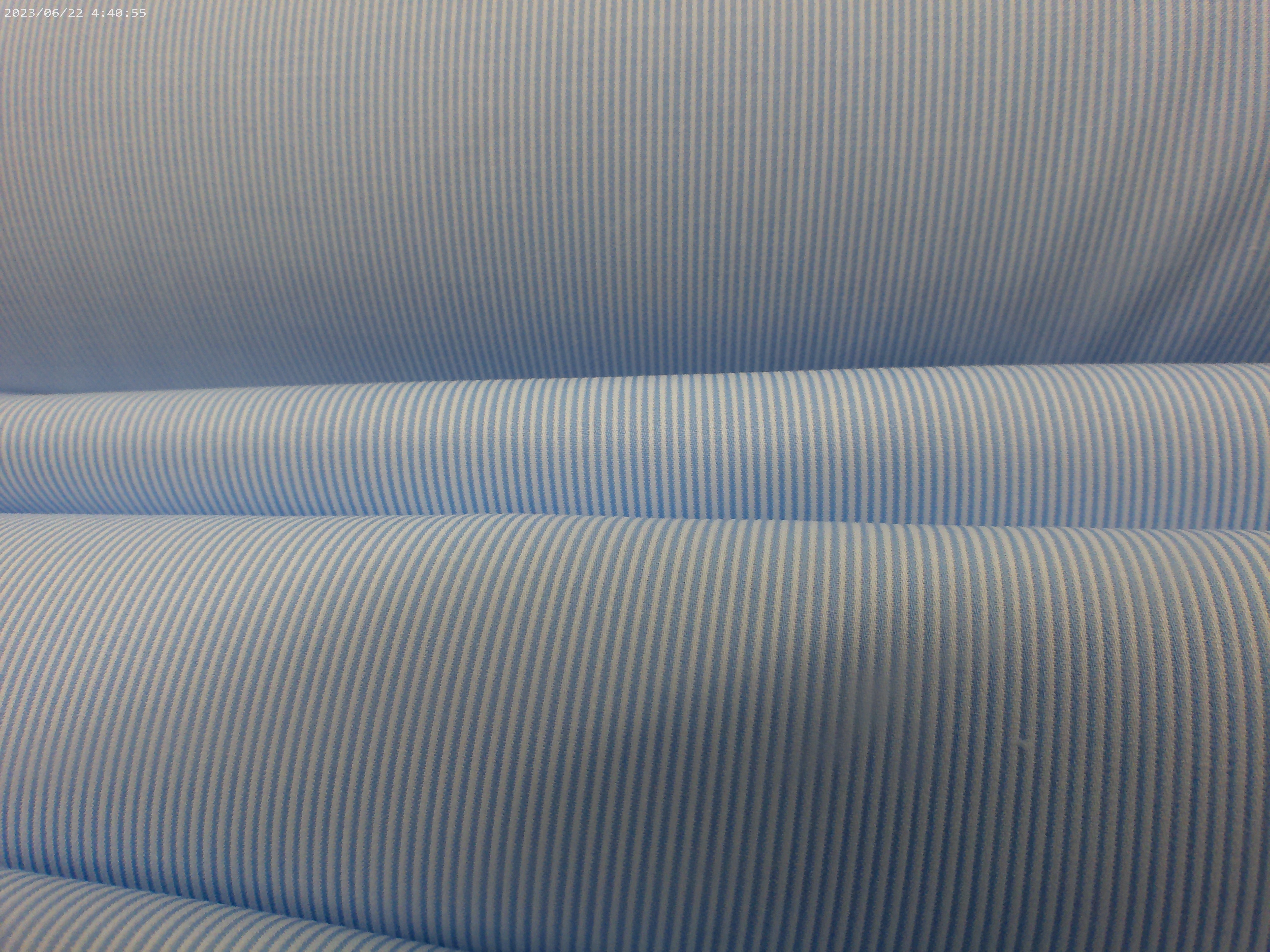 Blue White Stripe Cotton Dresses Shirting