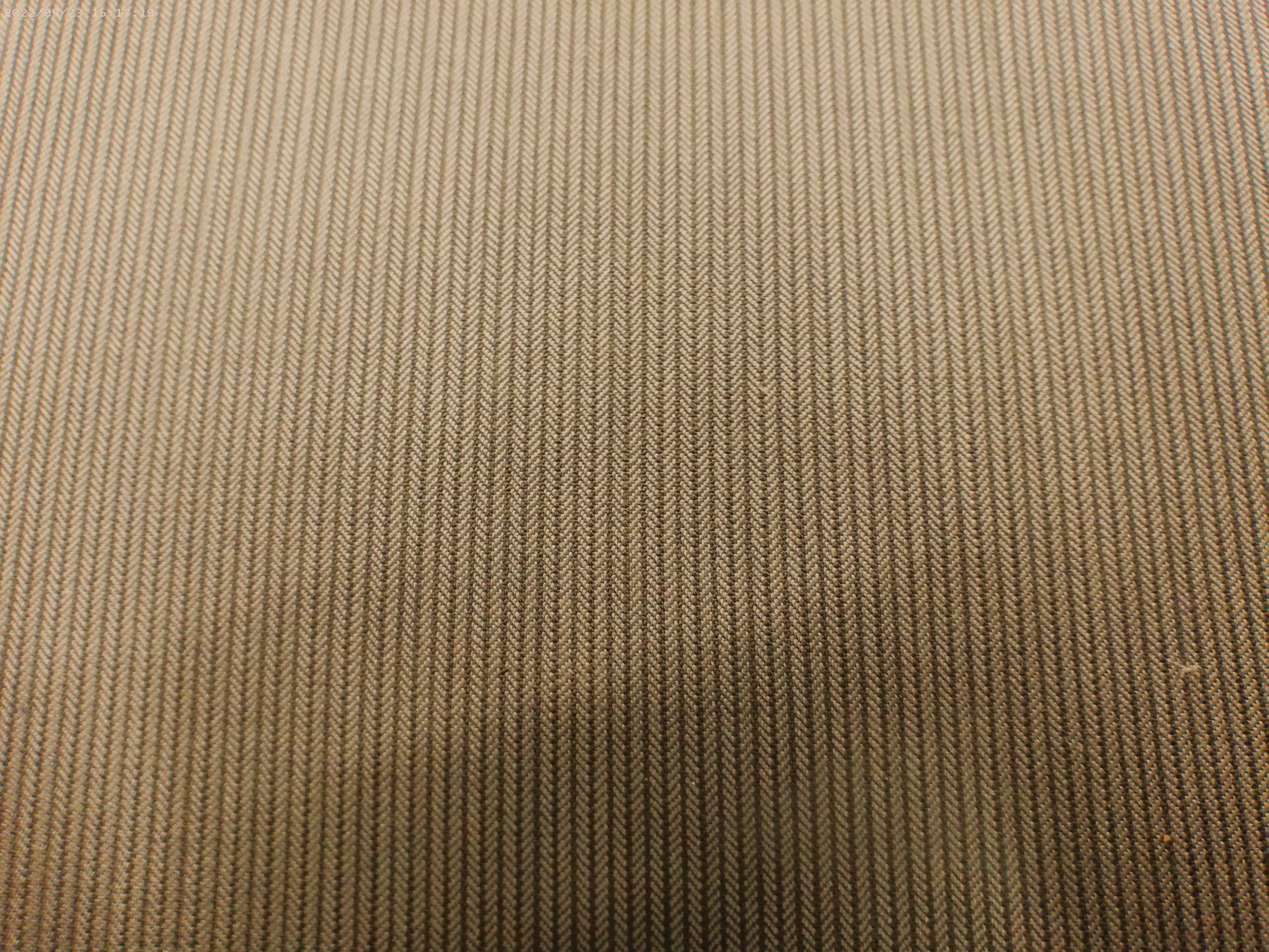 Brown Beige Herringbone Worsted Wool Suiting