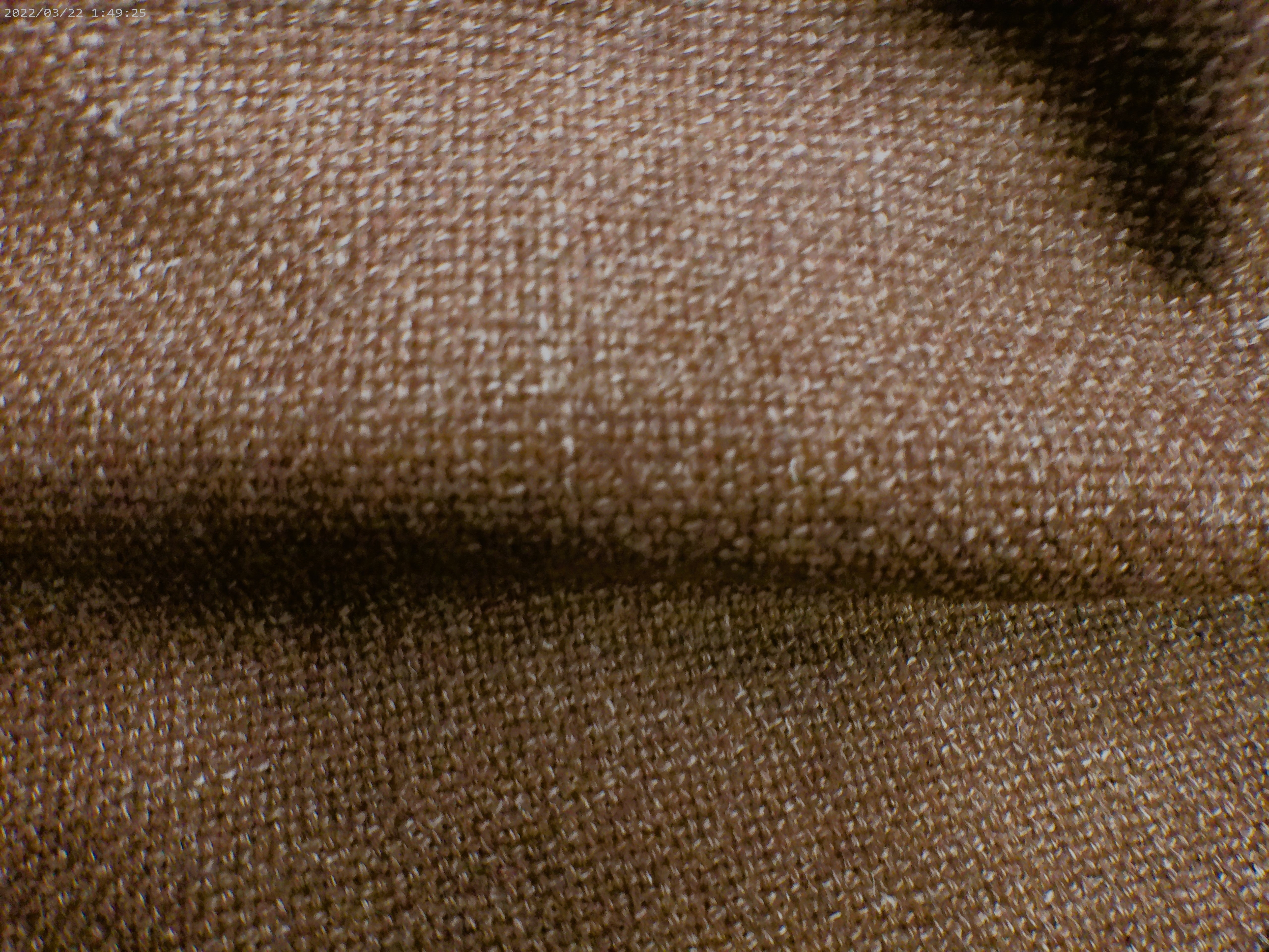 Brown Plain Wool Silk Linen Blazer Suiting