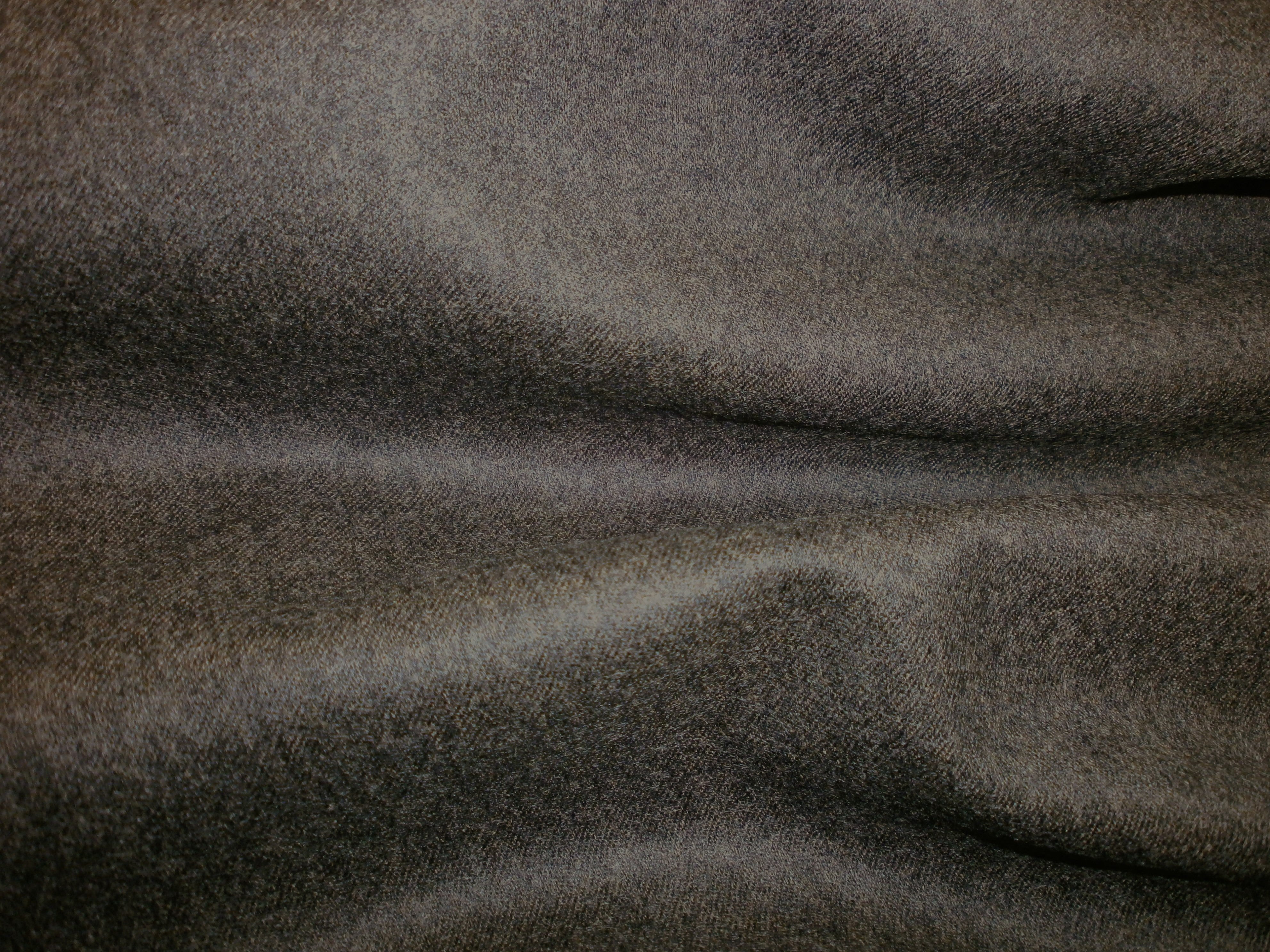 Brown Plain Wool Suiting