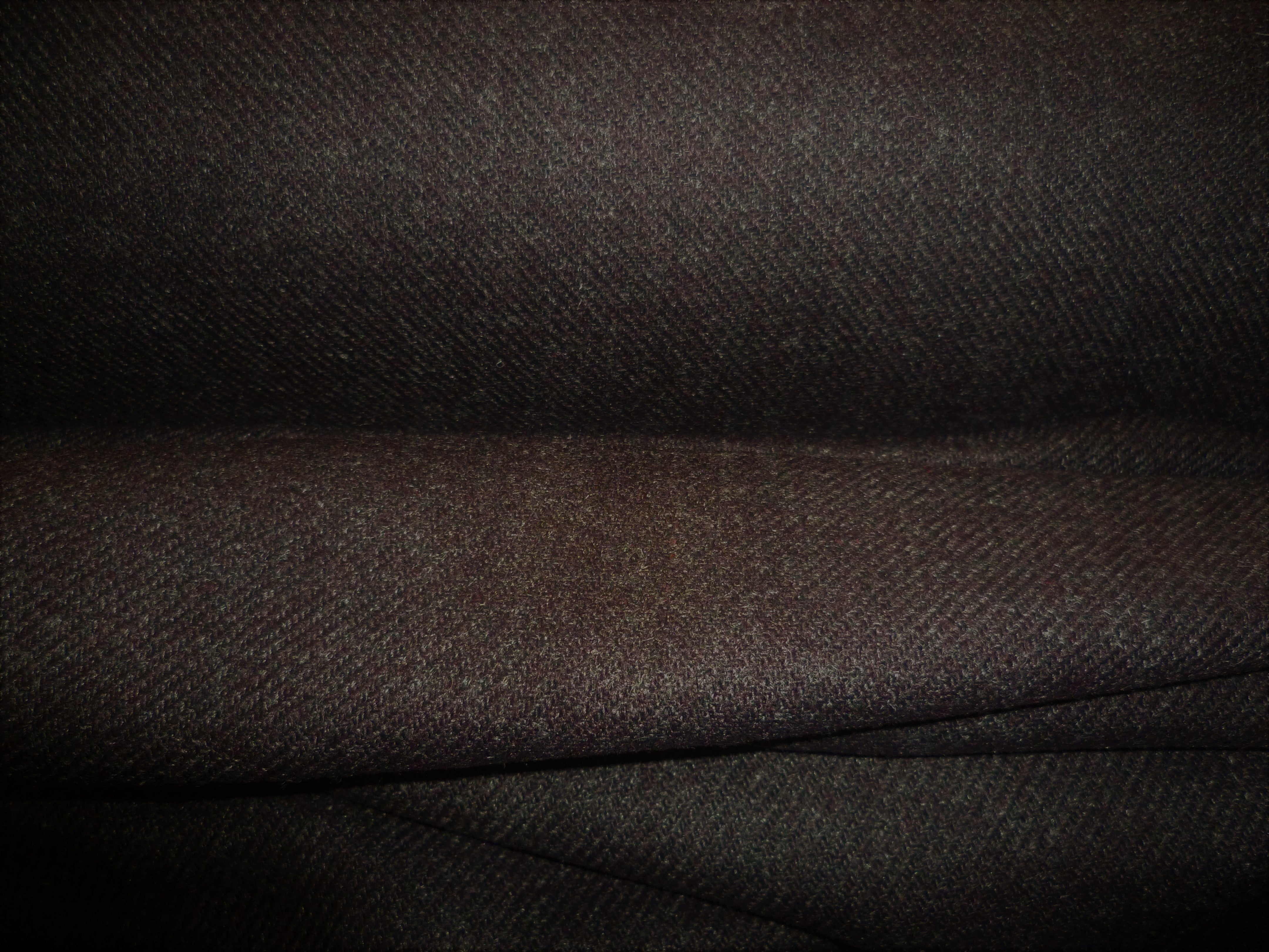 Brown Purple Plain Wool Cashmere Blazer Suiting