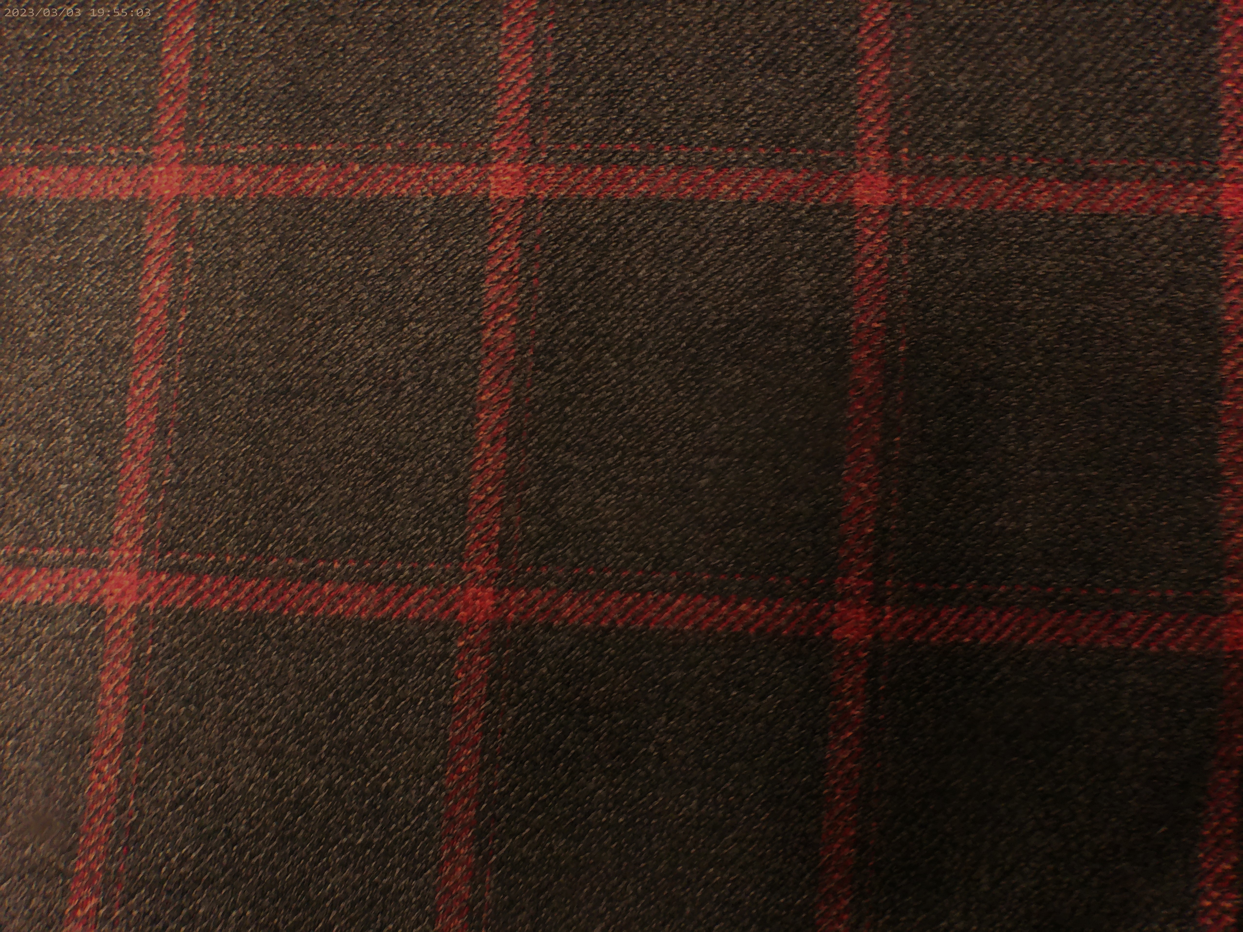 Brown Red Windowpane Check Cashmere Wool Blazer