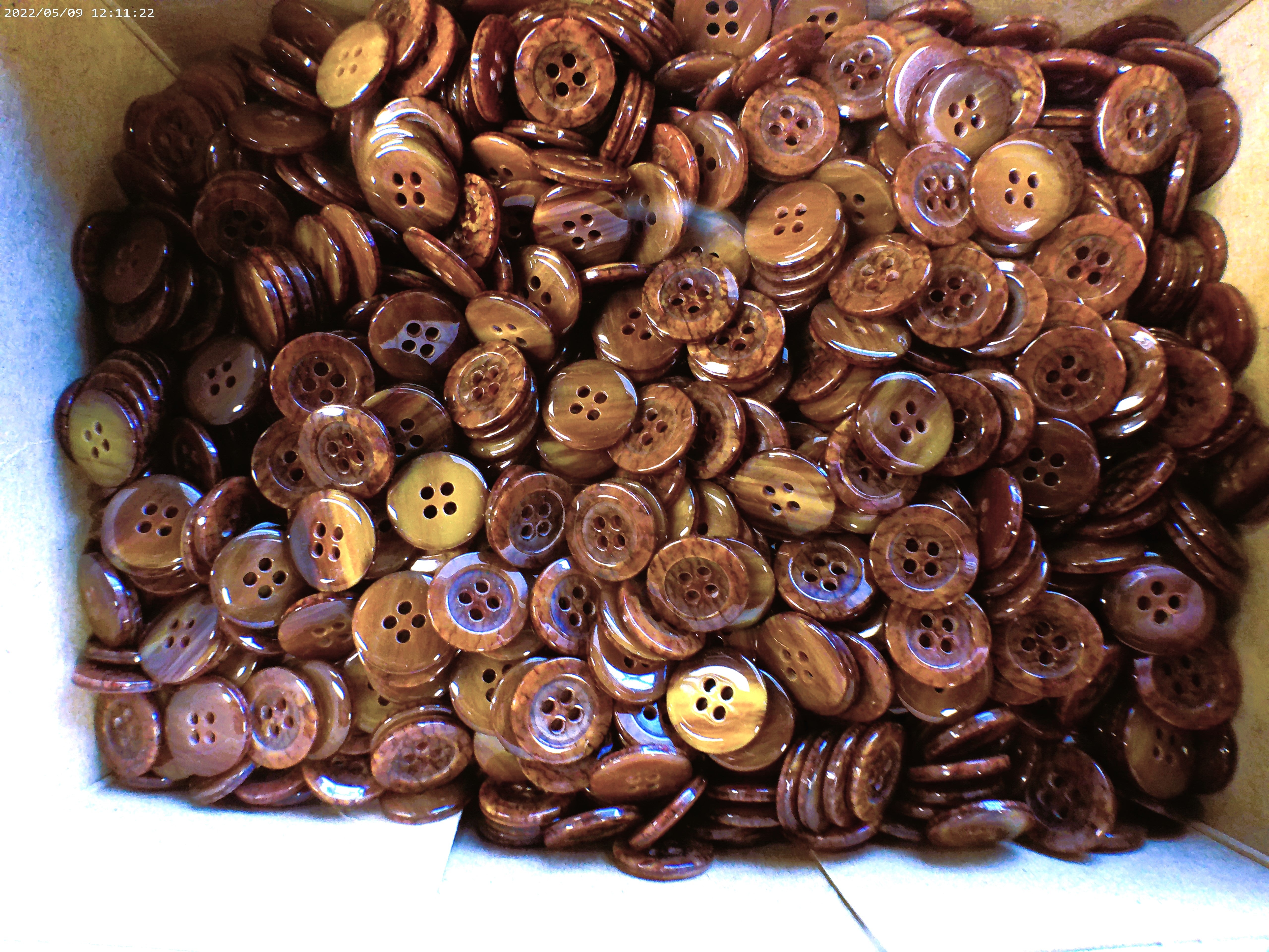 Brown Shirting Buttons – 14 Piece Set