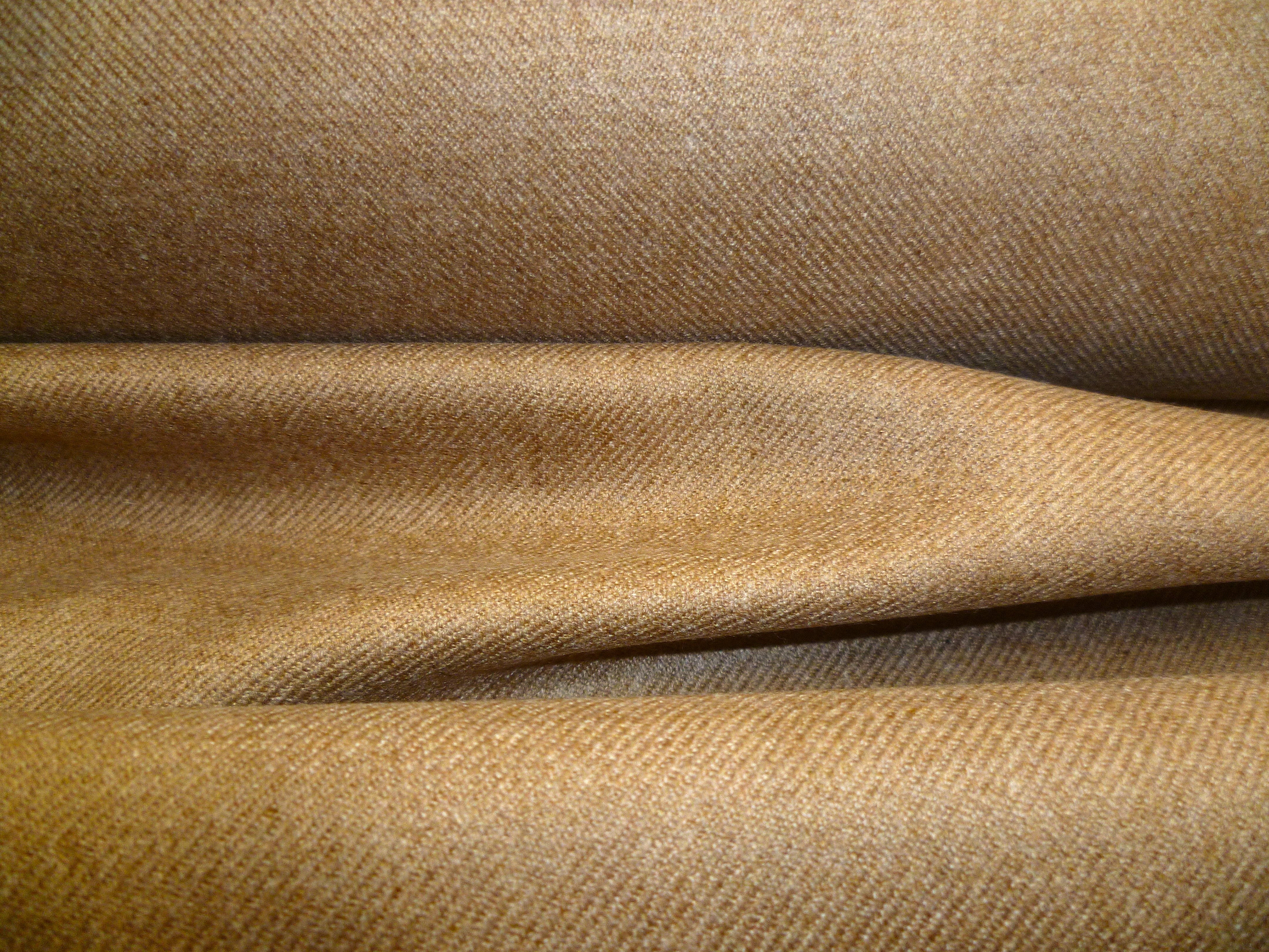 Camel Brown Plain Cashmere Blazer Suiting