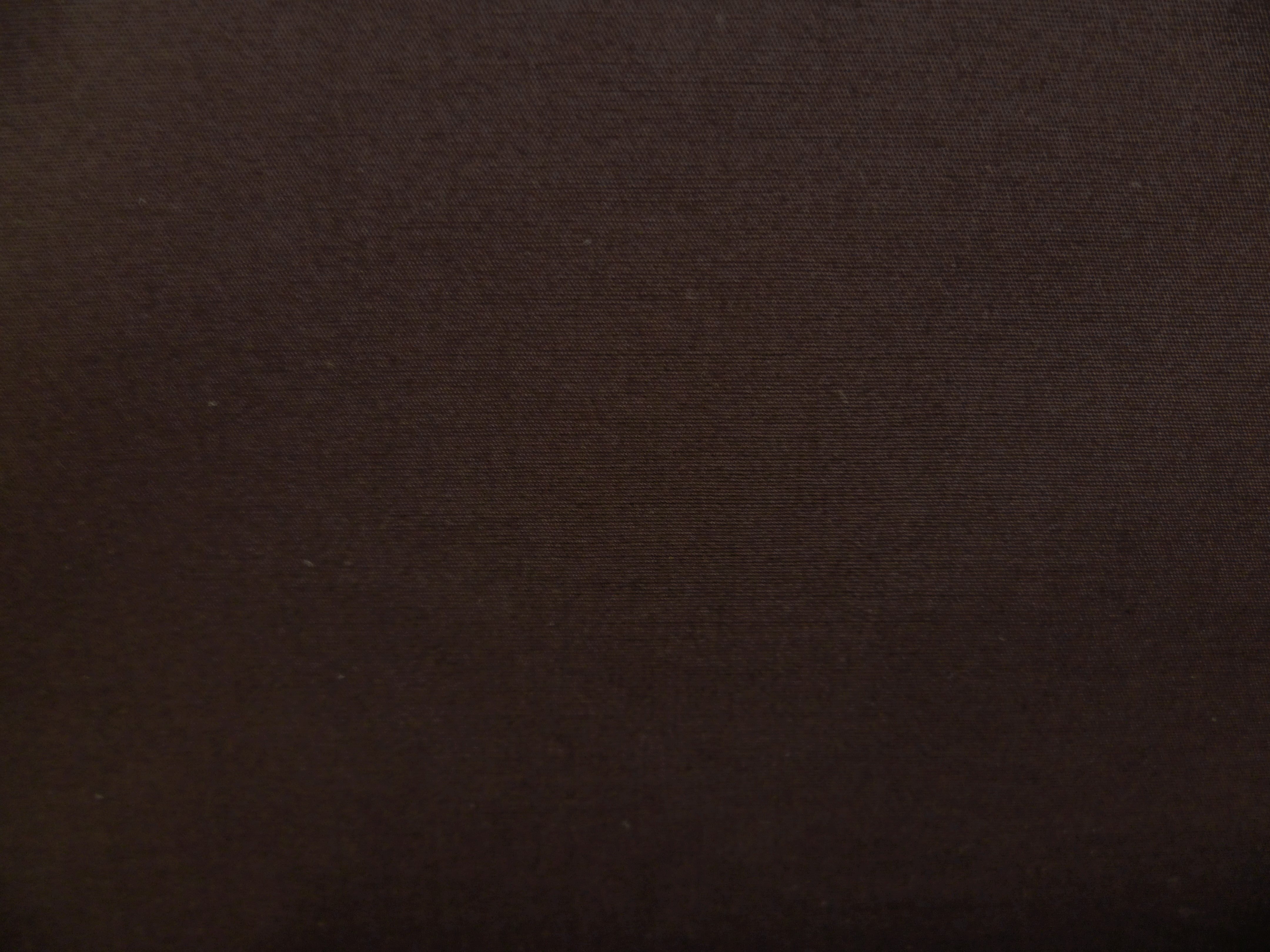 Chocolate Brown Plain Cotton Shirting