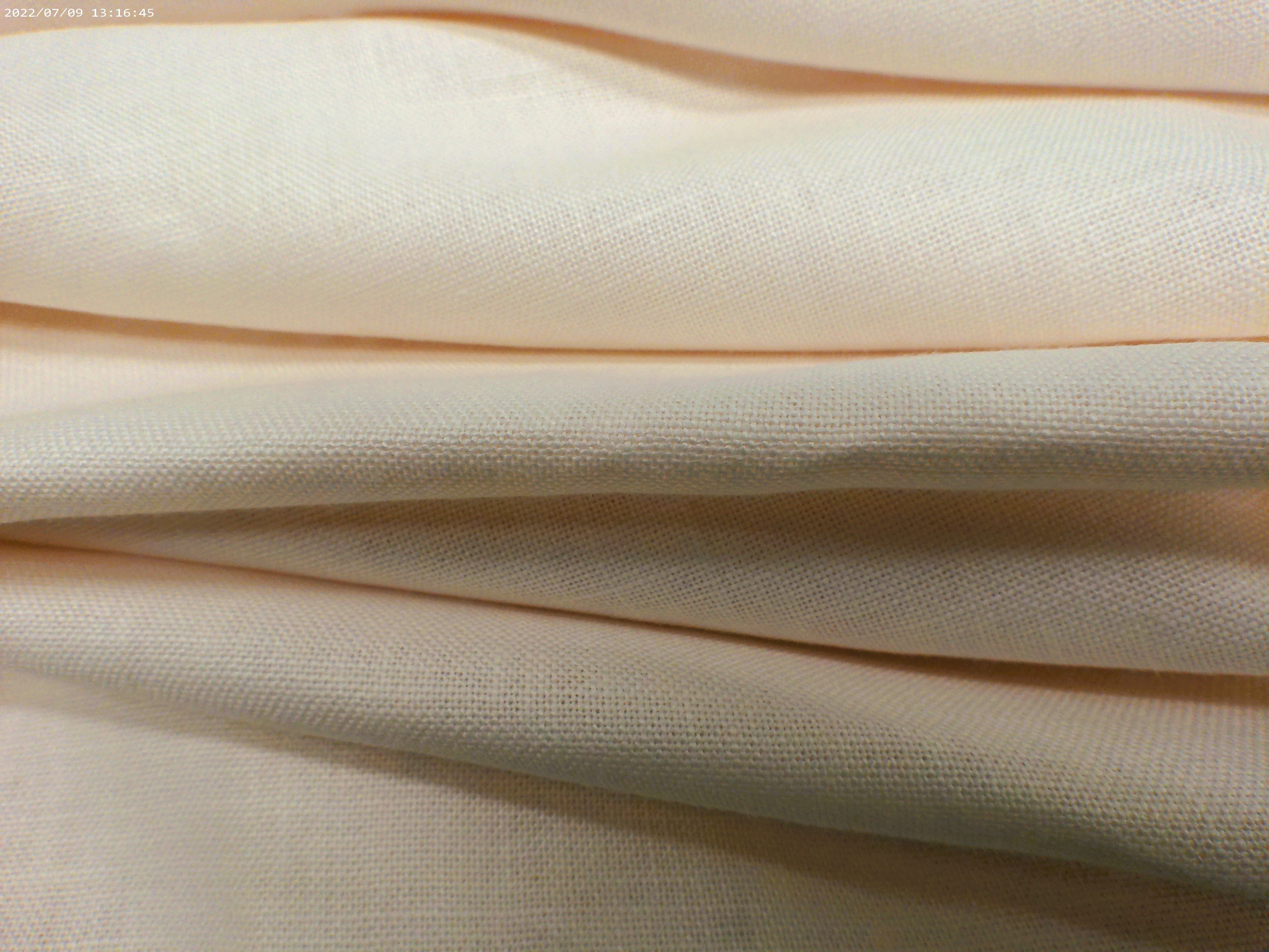 Cream Plain Linen Suiting