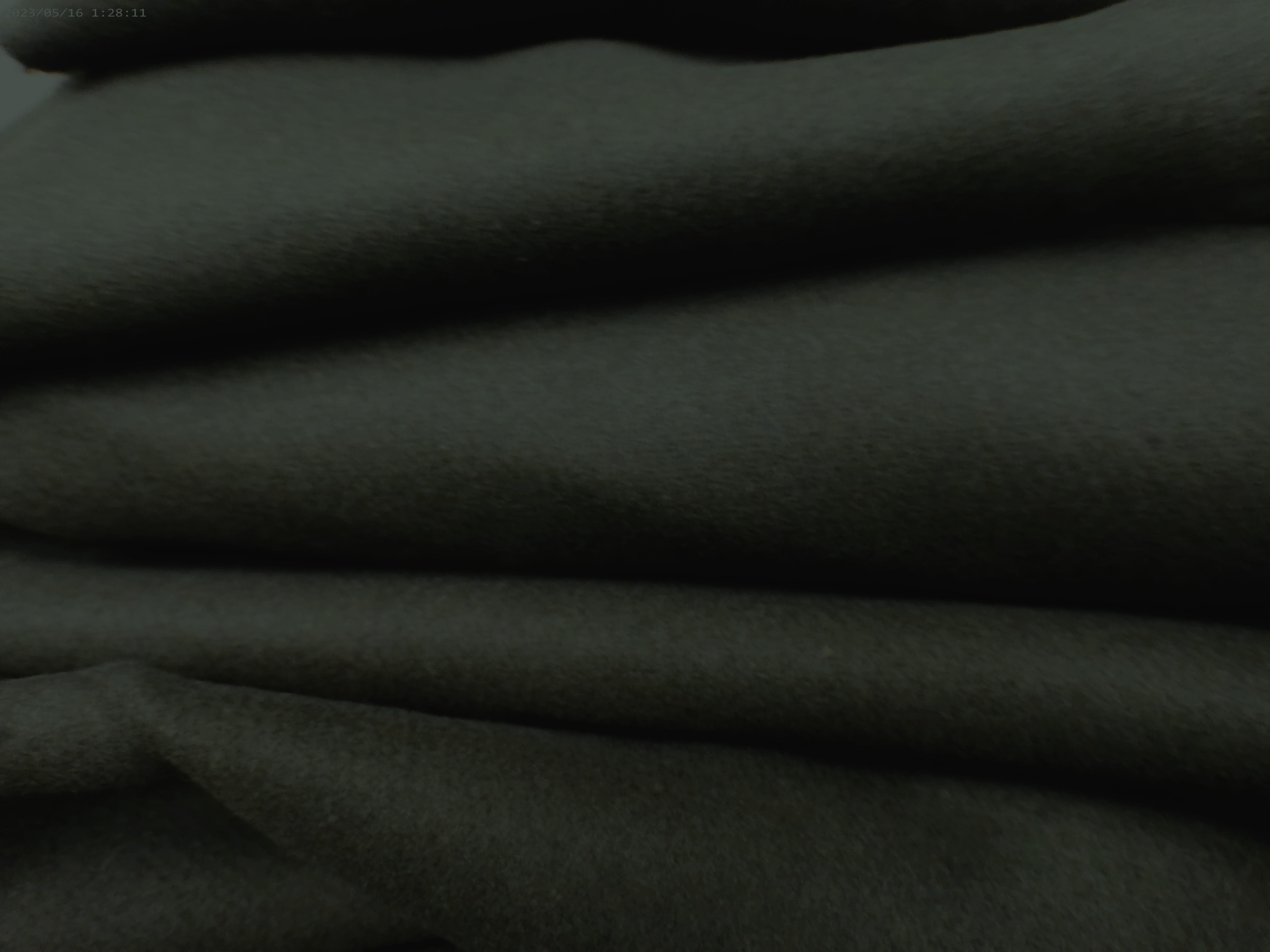 Dark Green Plain Wool Coating