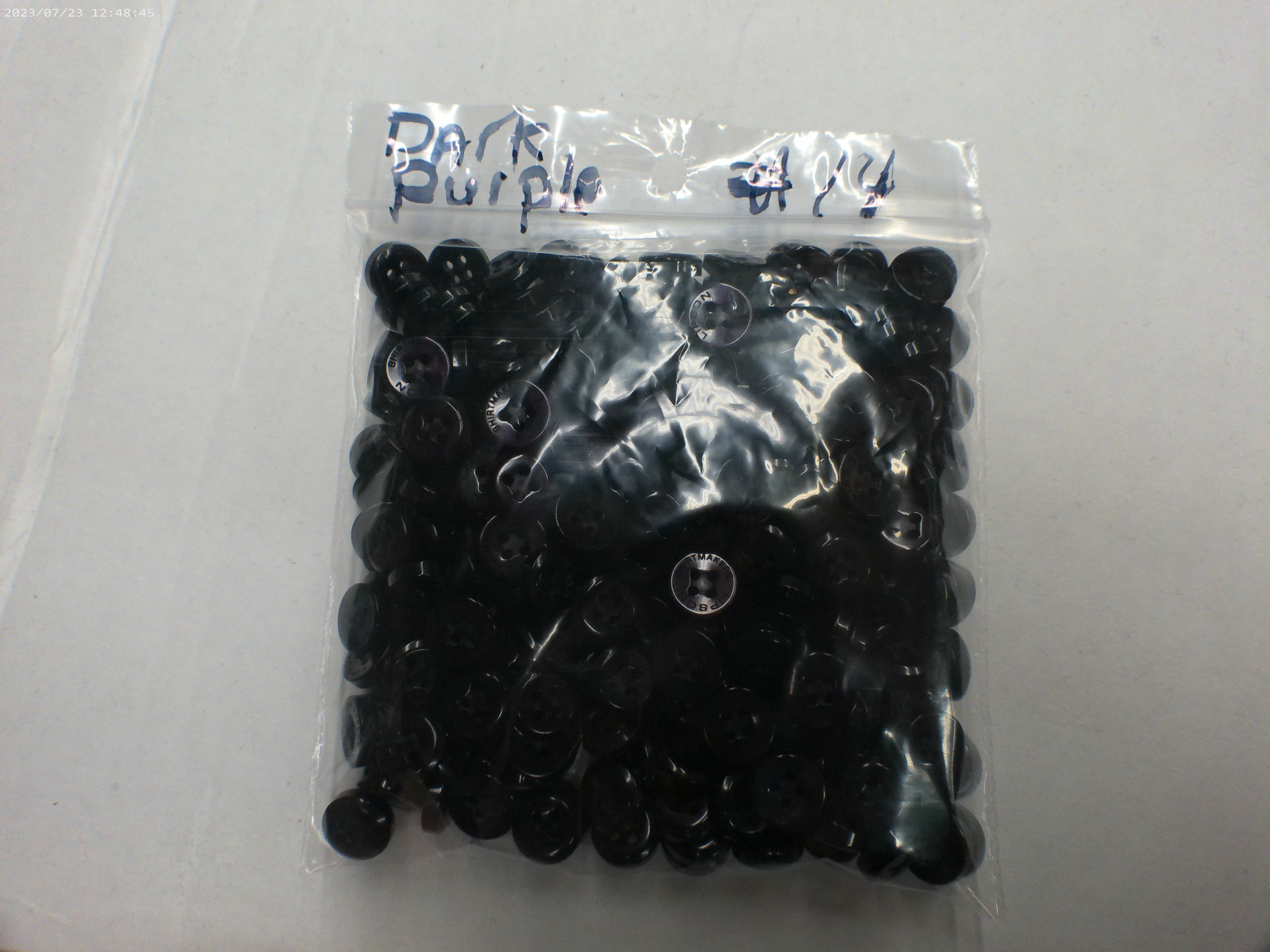 Dark Purple Button Bonanza Set