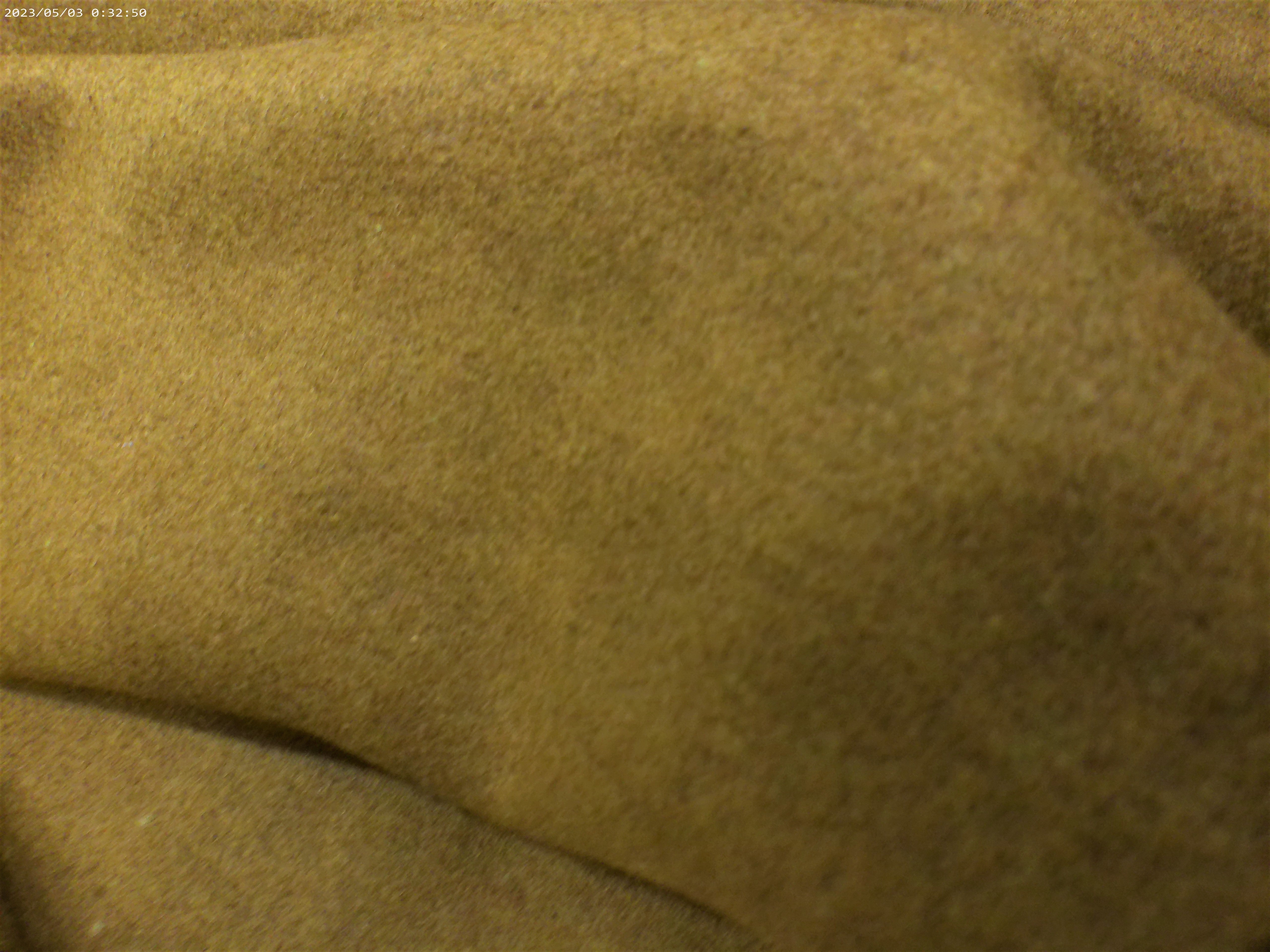 Dark Yellow Plain Wool Coating