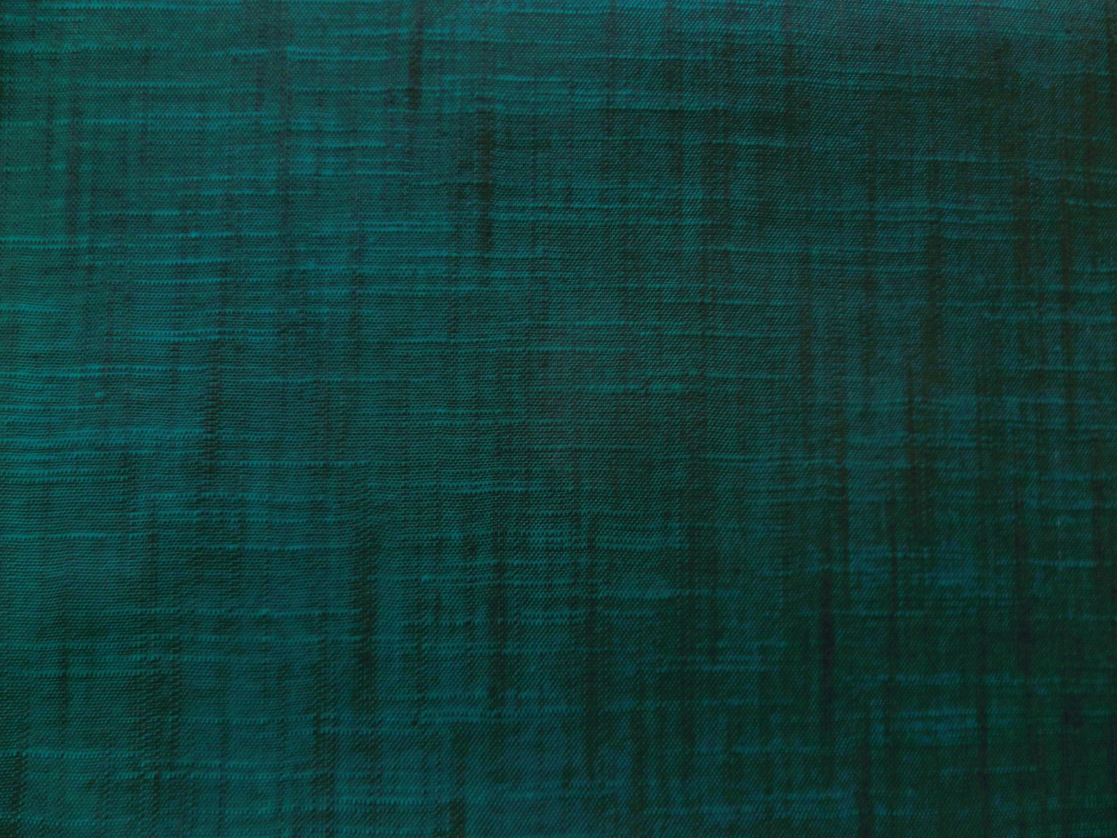Emerald Green Plain Cotton Linen Shirting