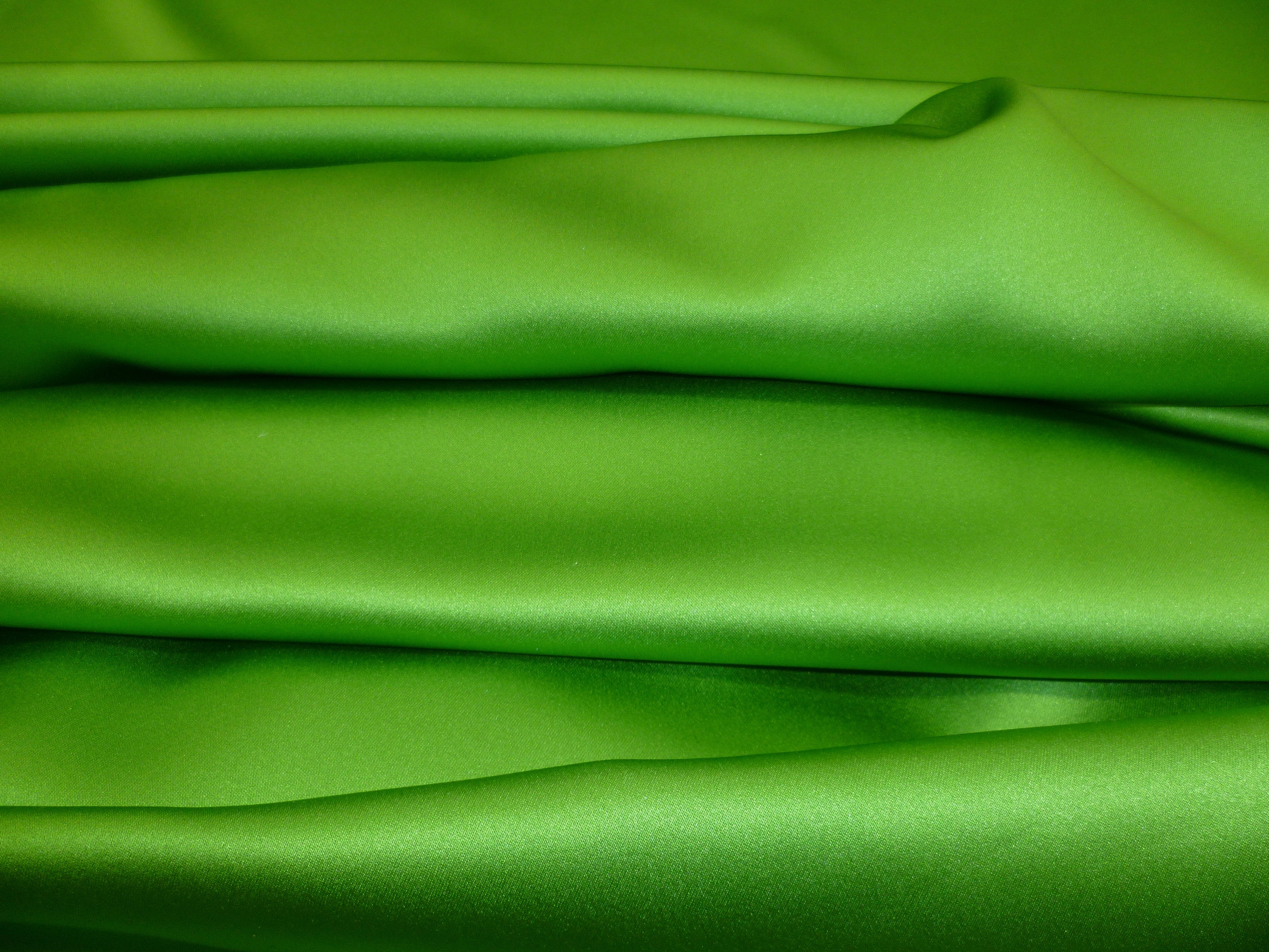 GreenPlain Silk Formalwear Dresses