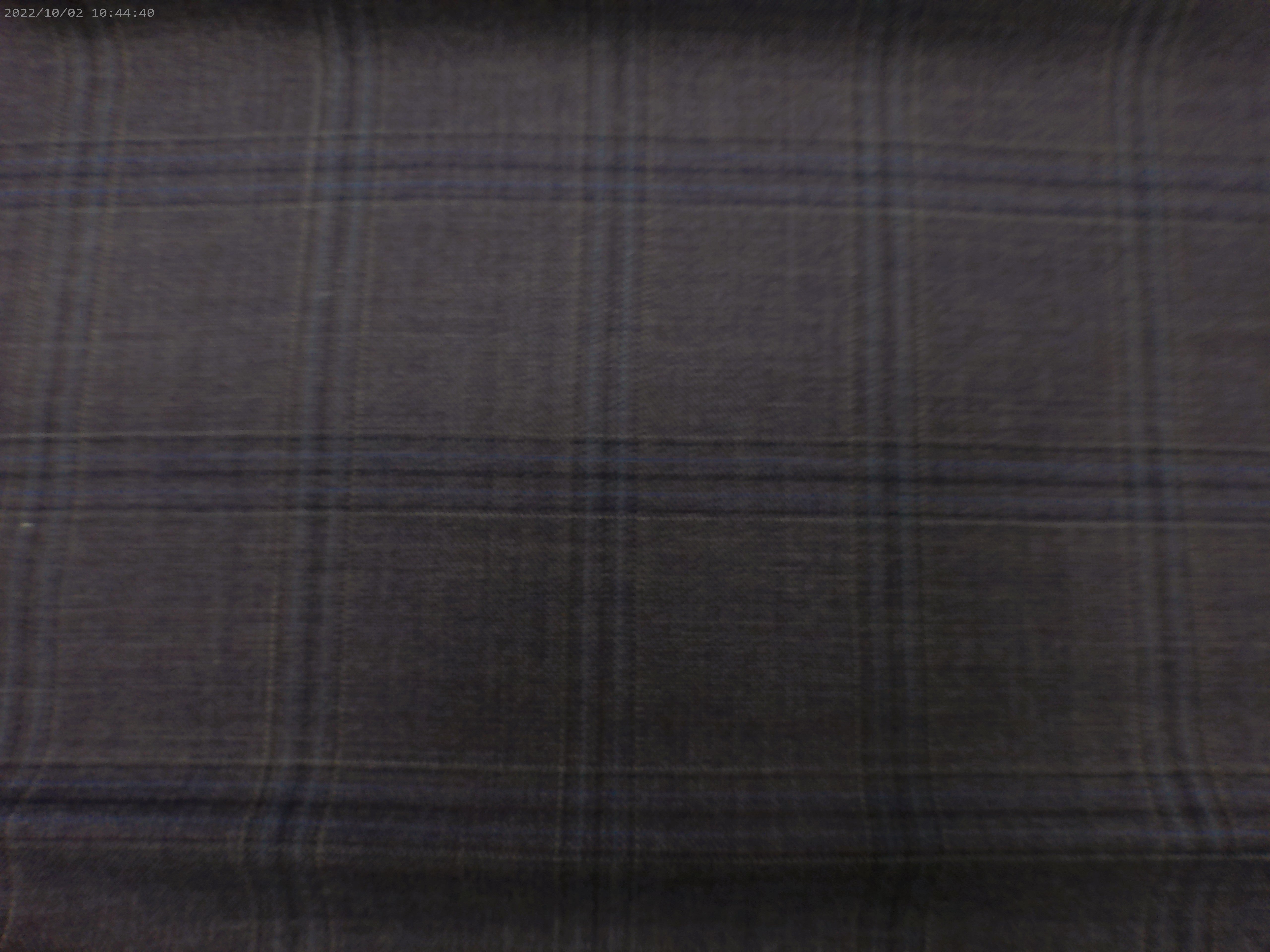 Grey Blue Check Worsted Wool Suiting