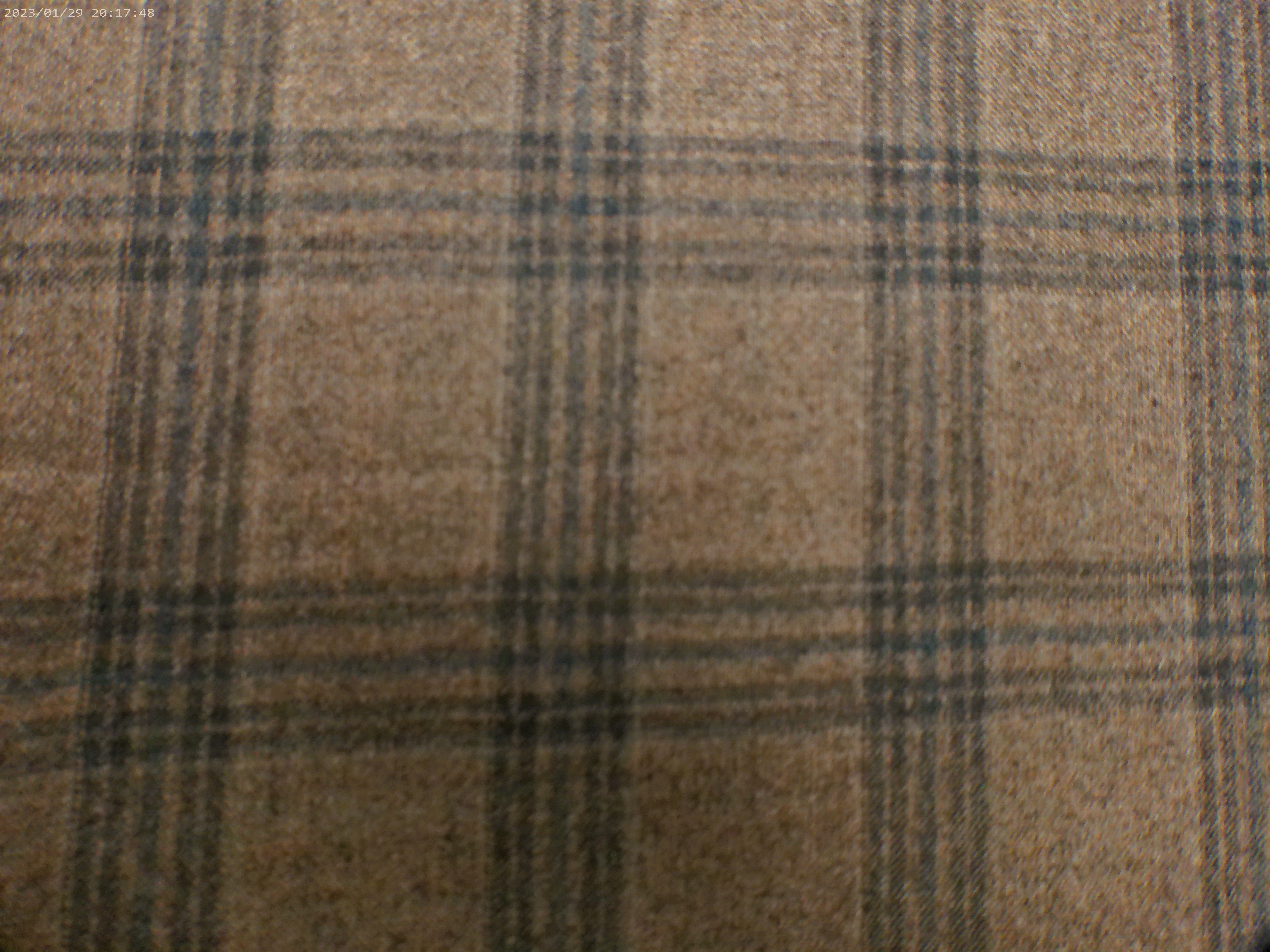 Grey Brown Check Cashmere Silk Blazer