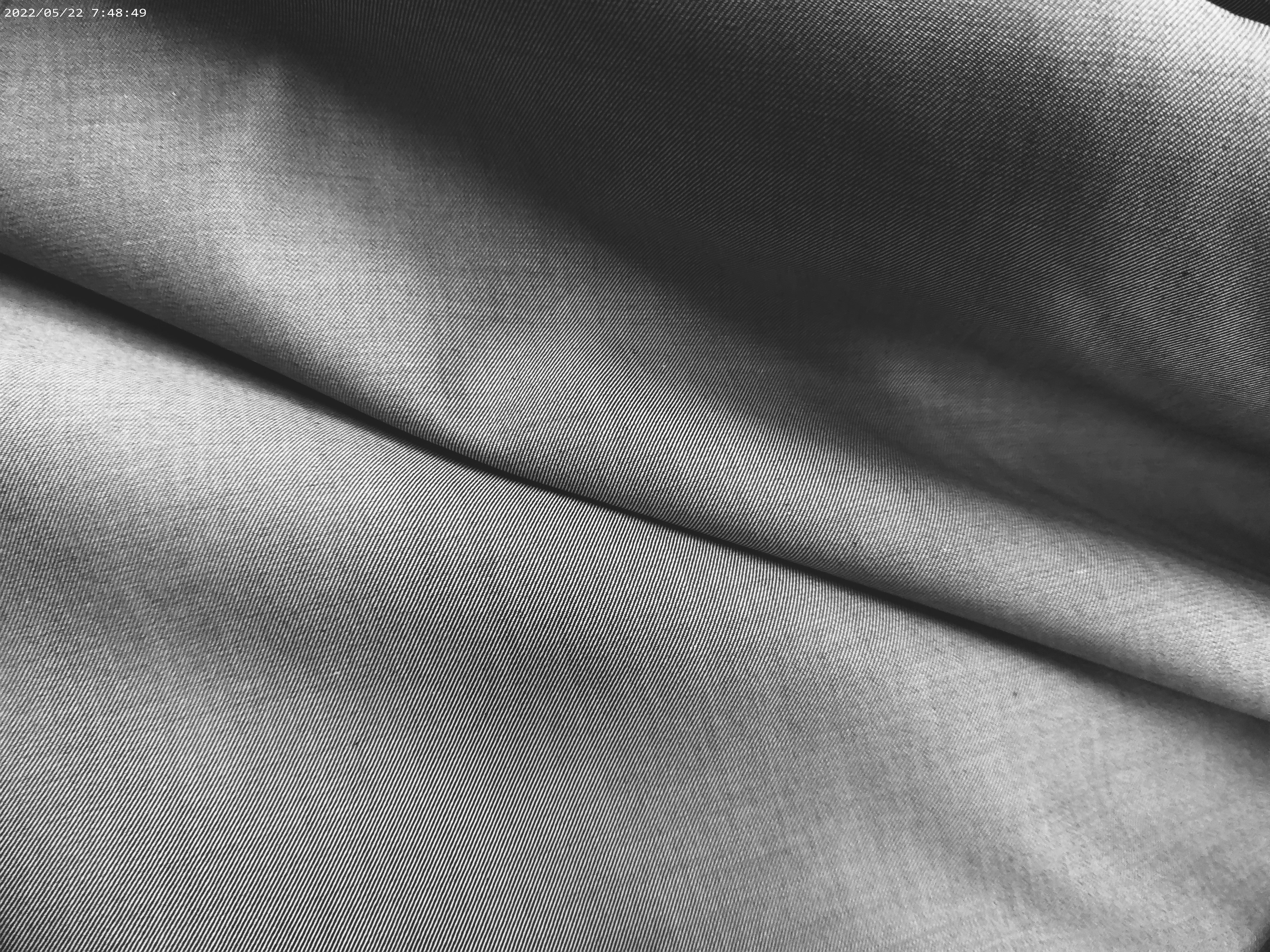 Grey Plain Egyptian Cotton Dresses Shirting