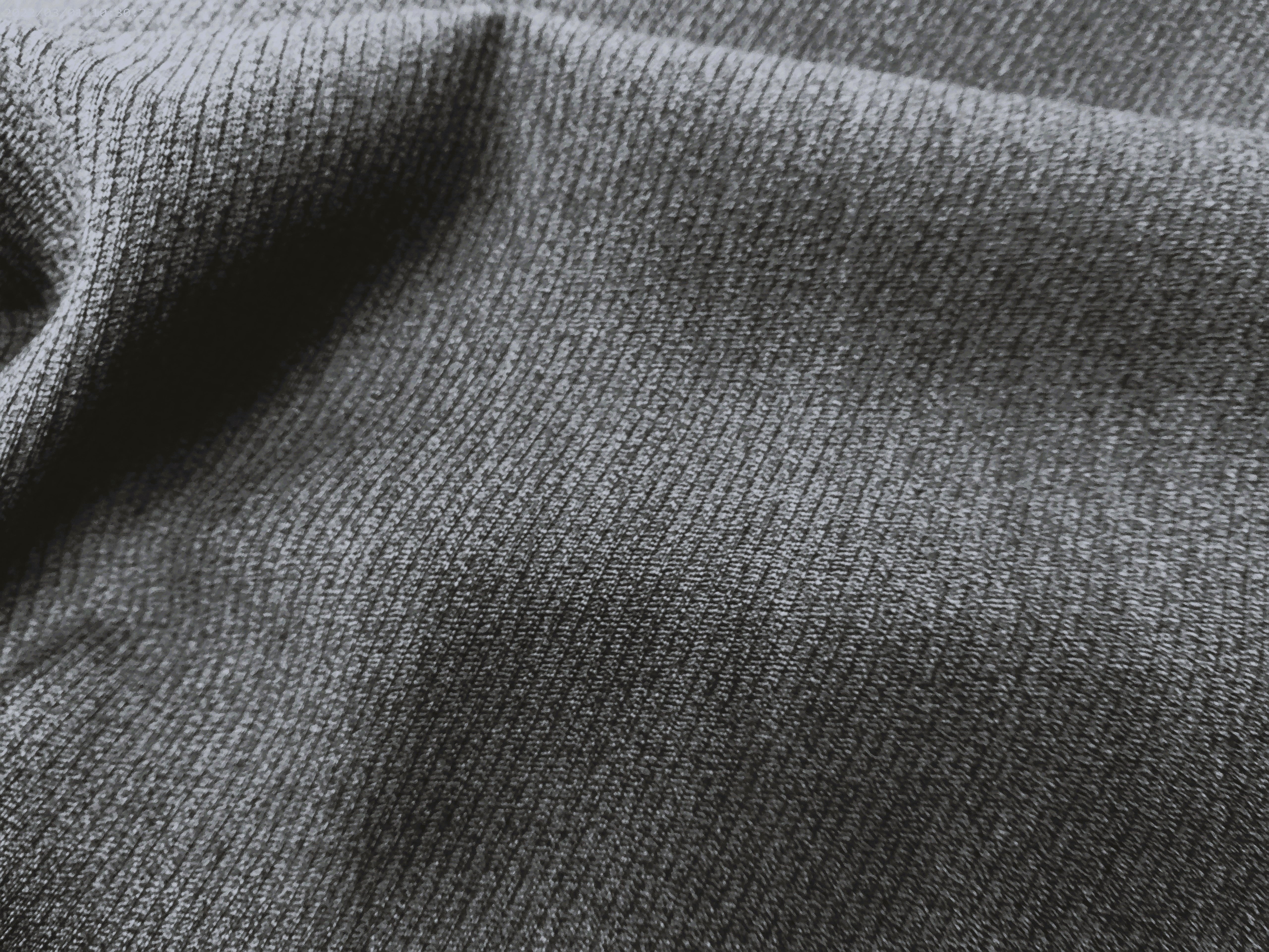 Grey Plain Worsted Wool Dresses Suiting