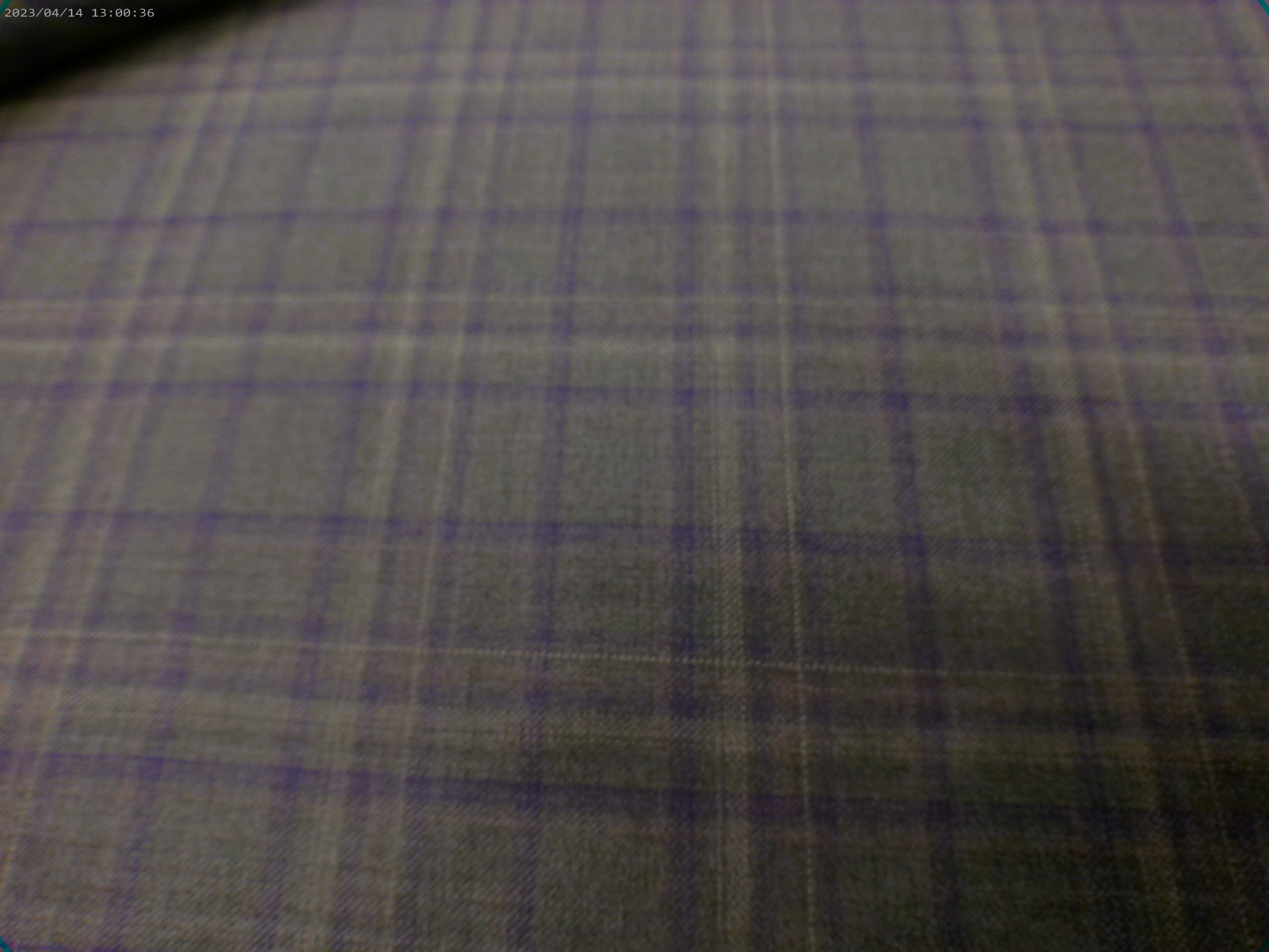 Grey Purple Plaid Worsted Wool Suiting