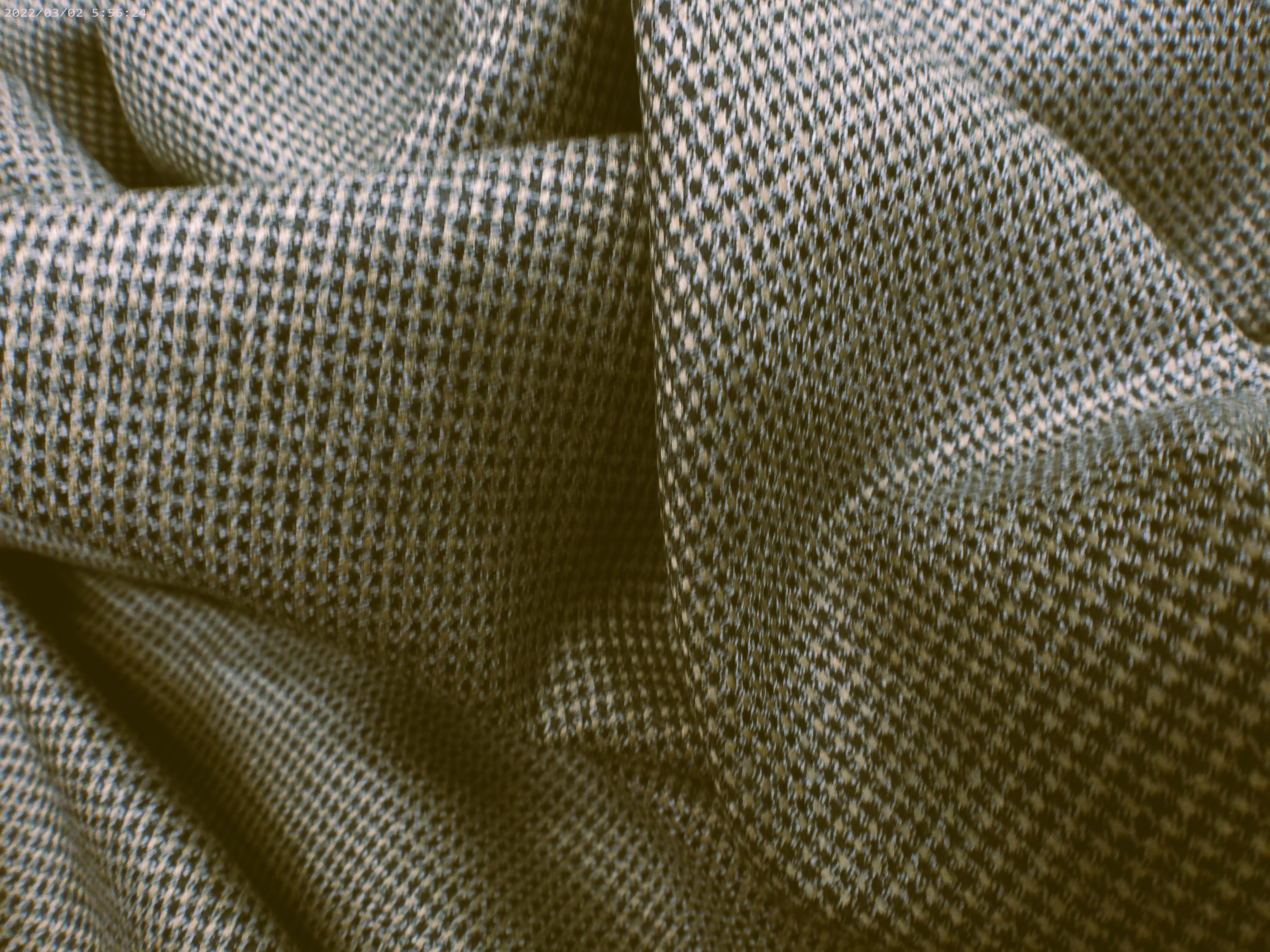 Grey White Birdseye Worsted Wool Blazer