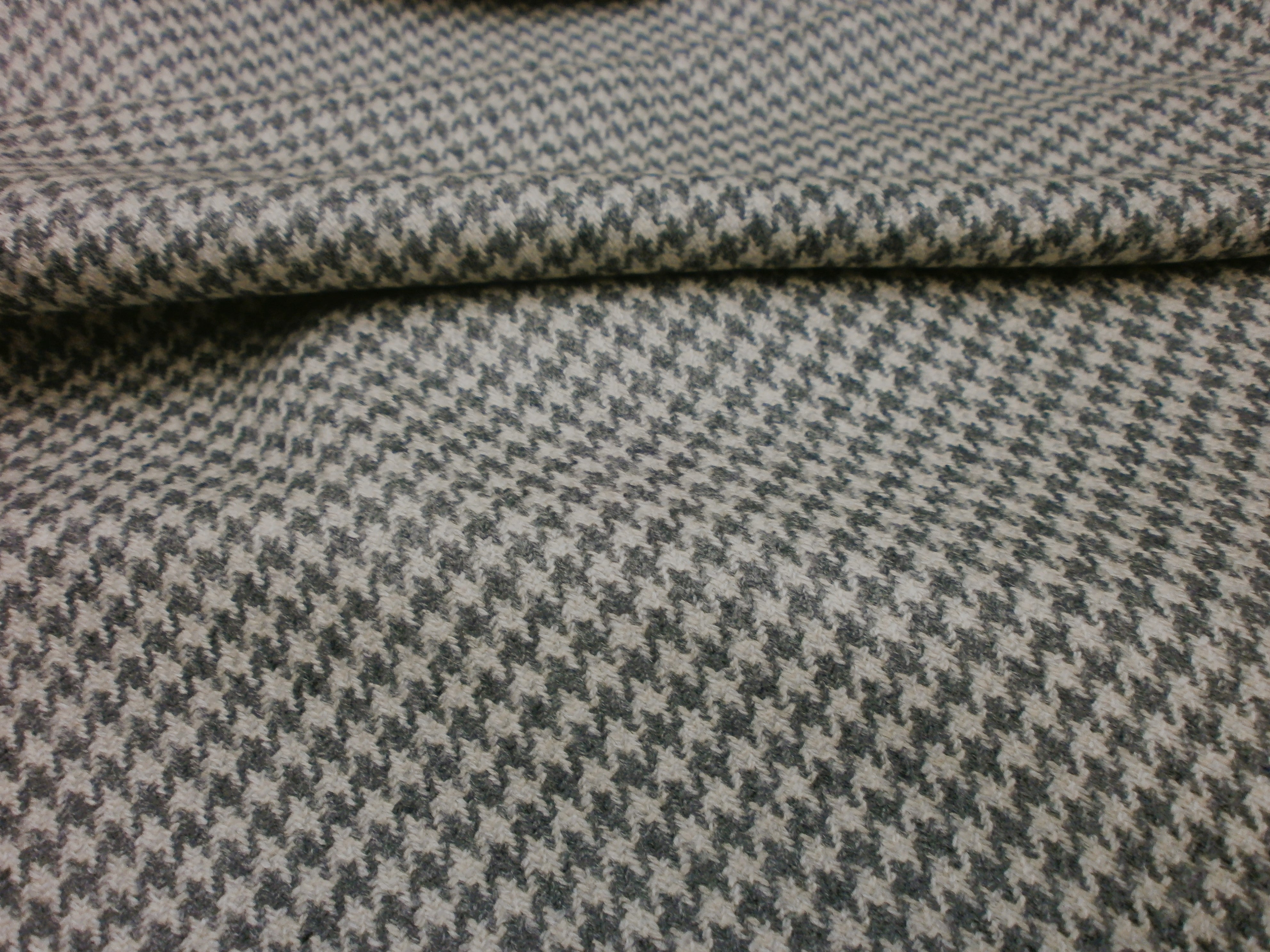 Grey White Houndstooth Cashmere Vicuna Blazer