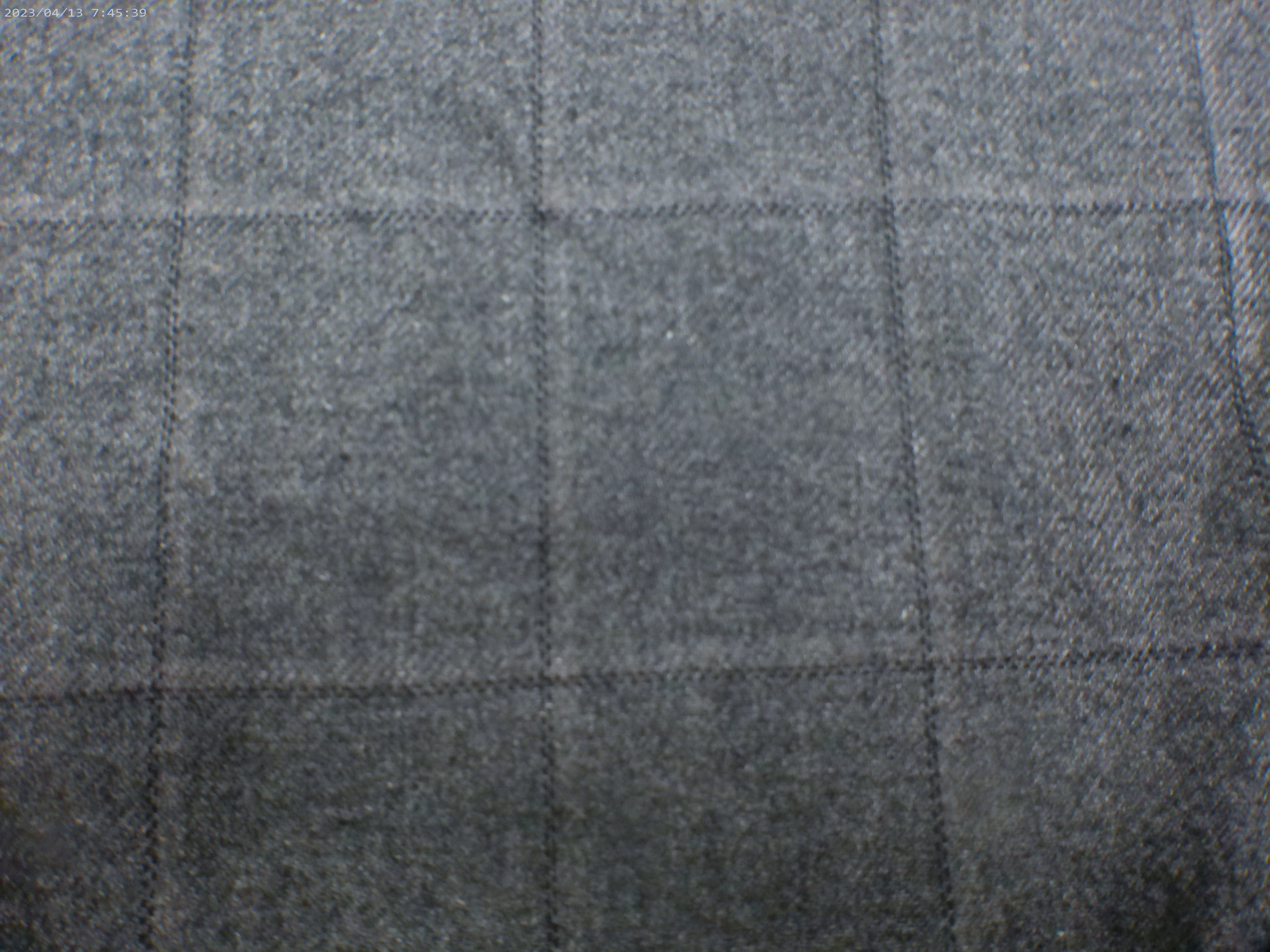 Grey Windowpane Check Cashmere Wool Blazer