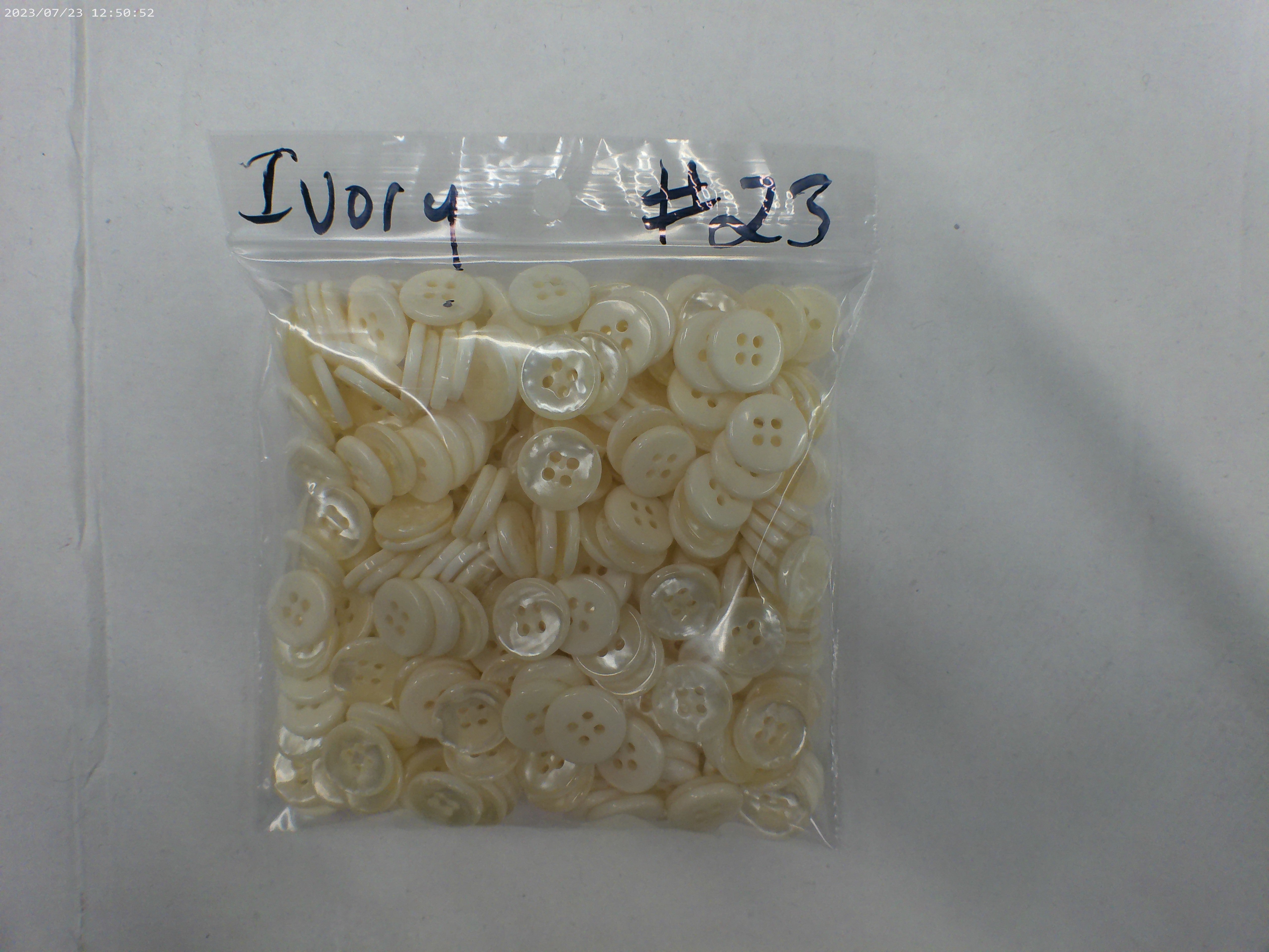 Ivory Cream Button Bonanza Set