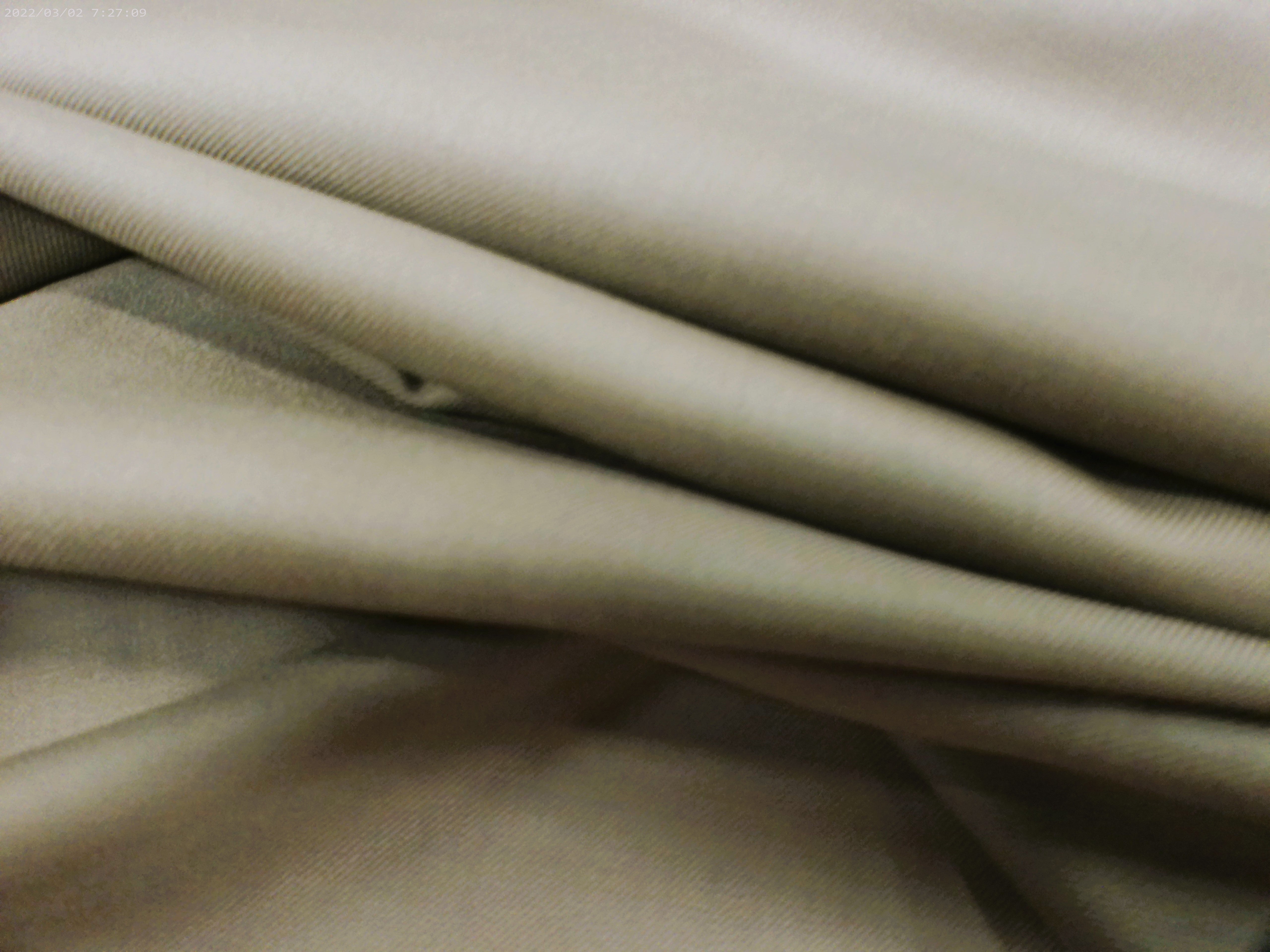 Khaki Green Plain Worsted Wool Suiting