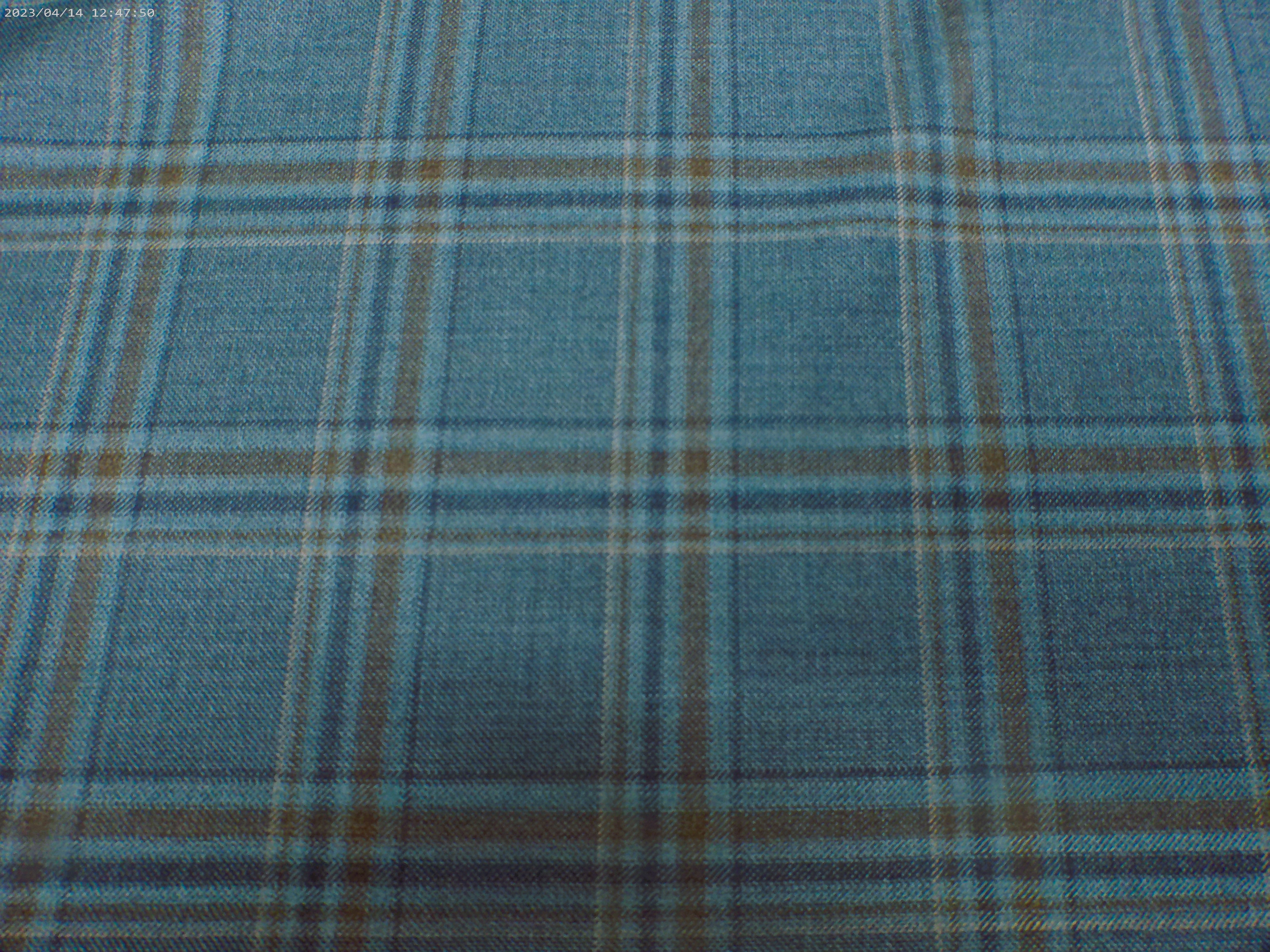 Multicolor Plaid Worsted Wool Blazer Suiting
