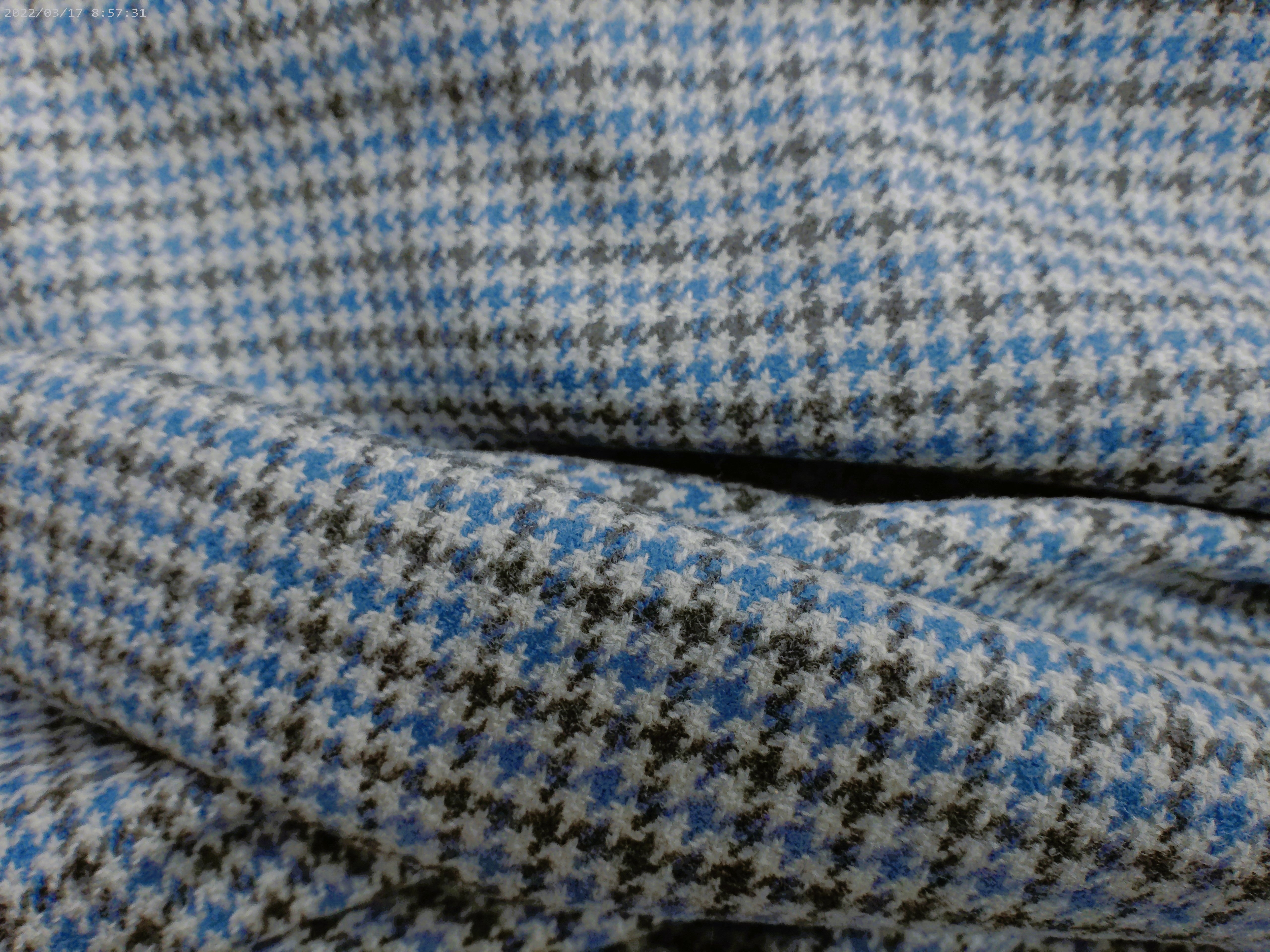 Multicolour Cashmere Wool Blazer Coating
