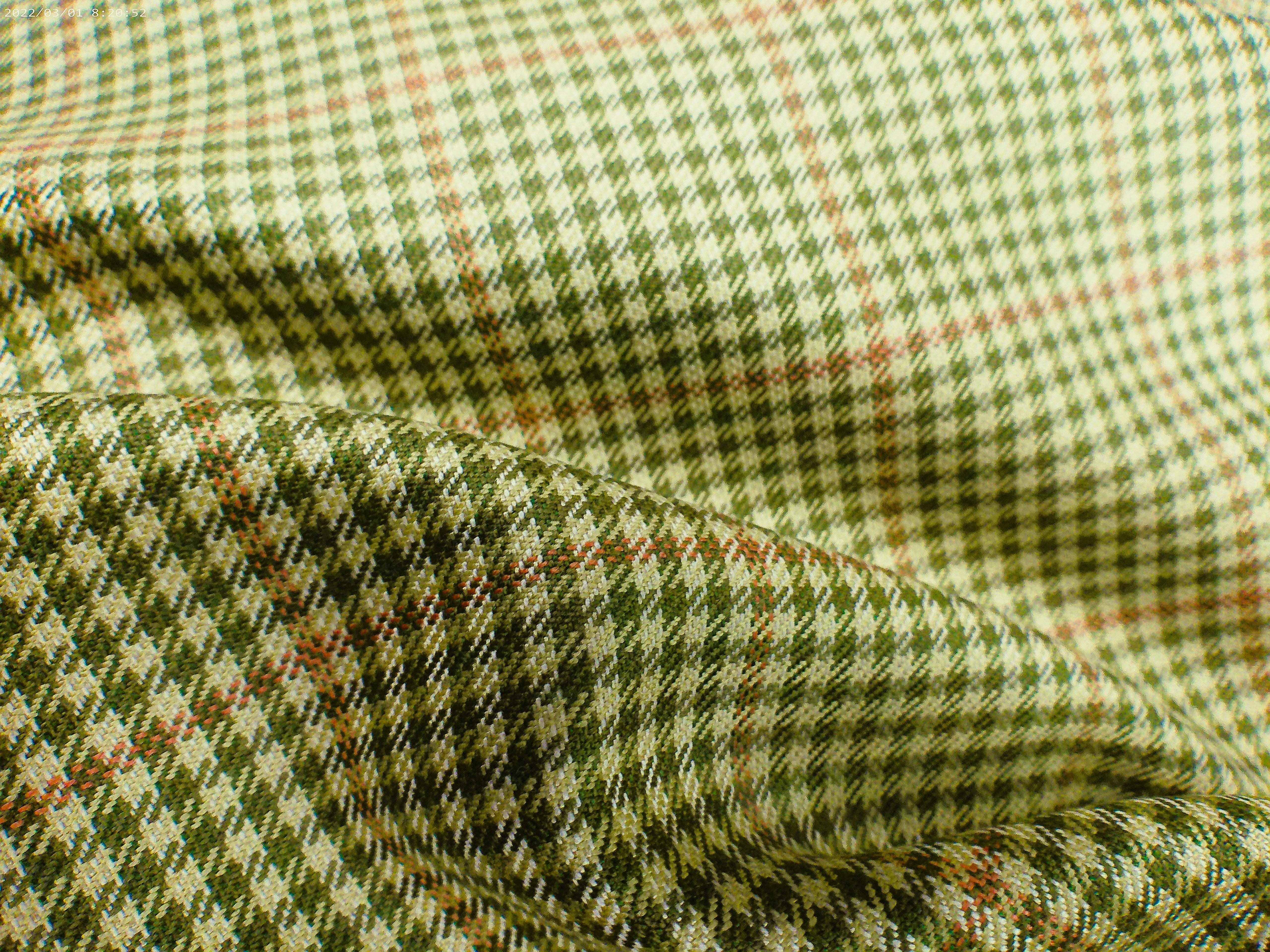 Multicolour Check Cashmere Silk Blazer