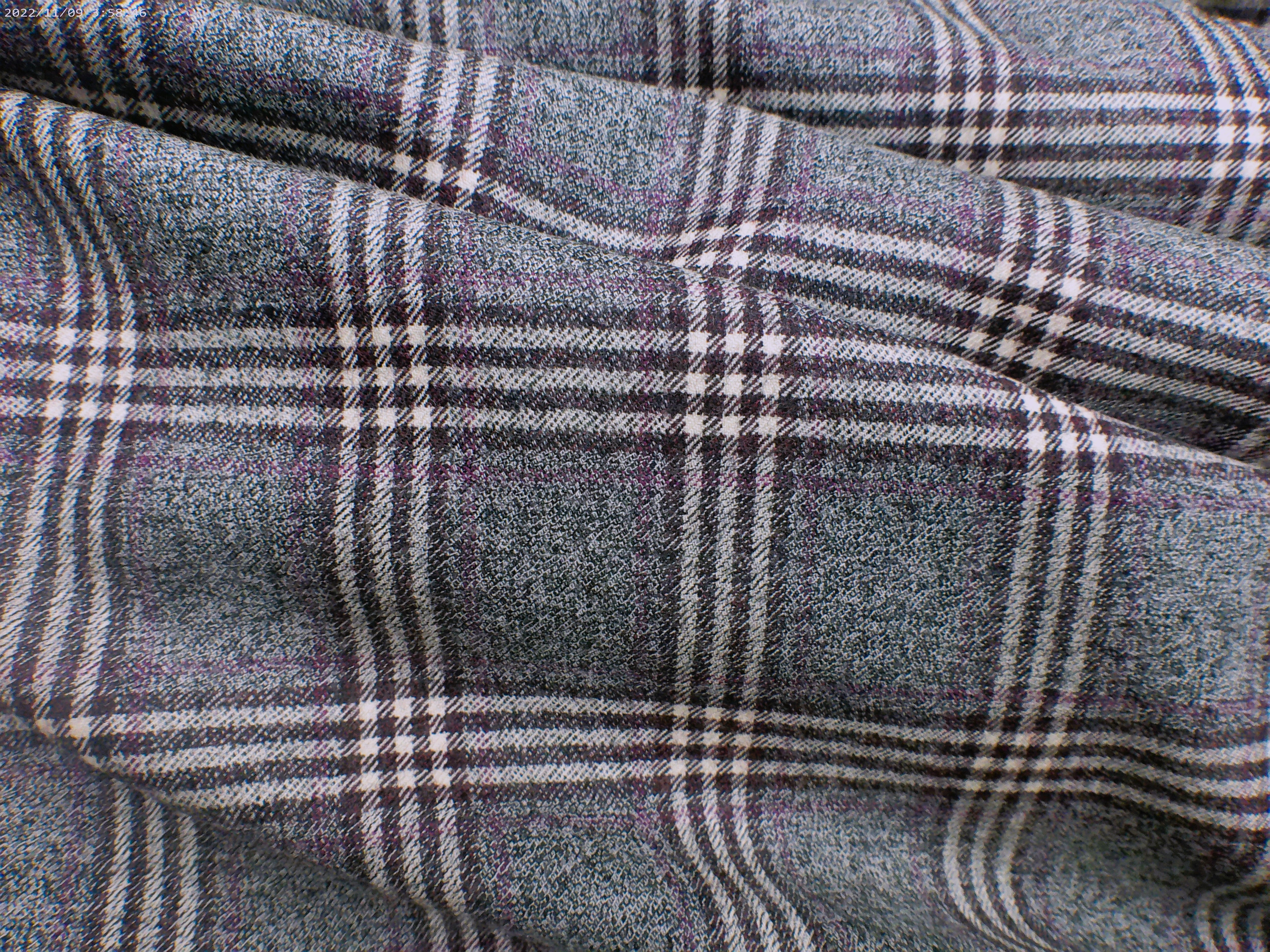 Multicolour Check Cashmere Wool Blazer