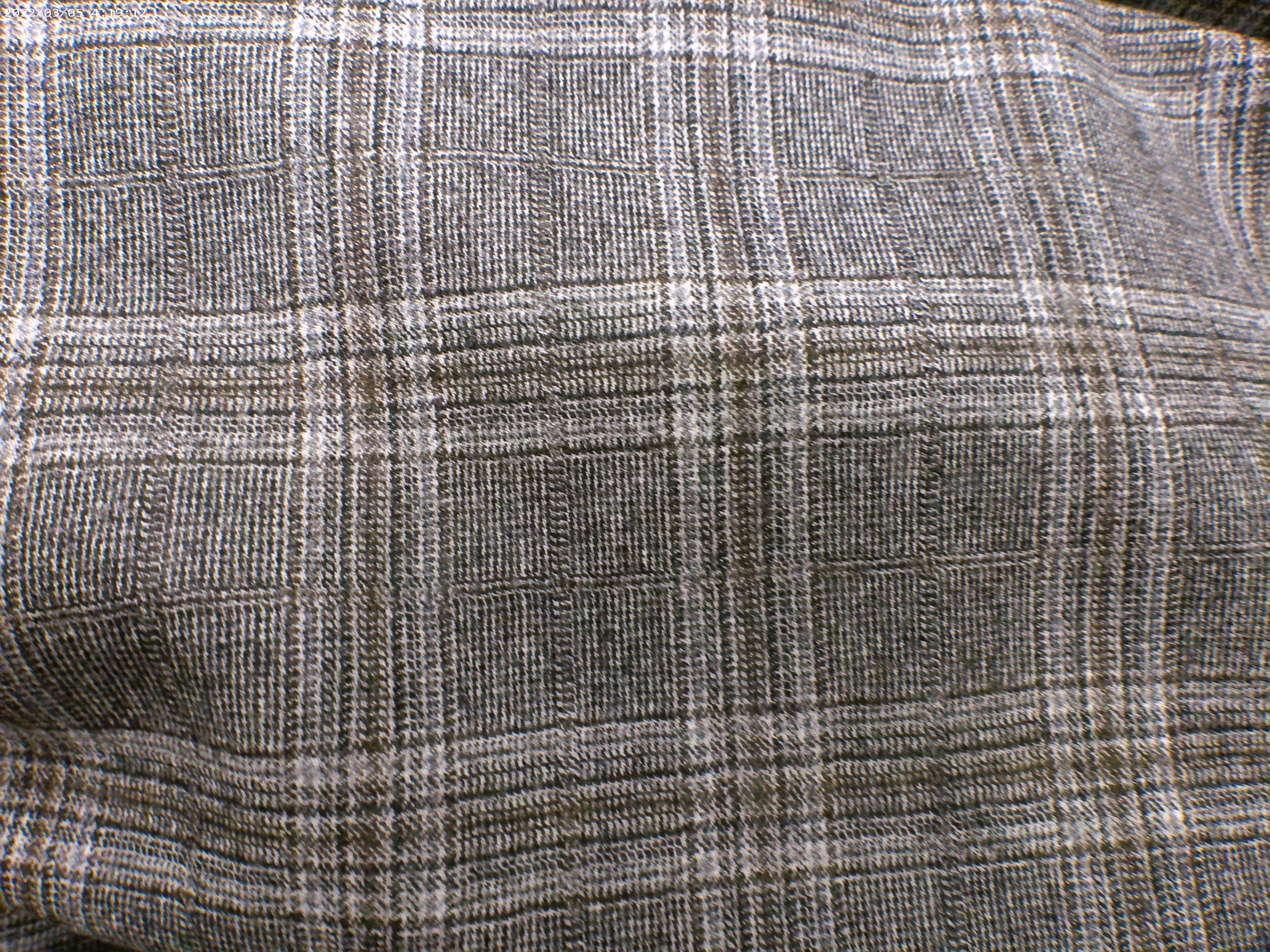 Multicolour Check Cashmere Wool Suiting