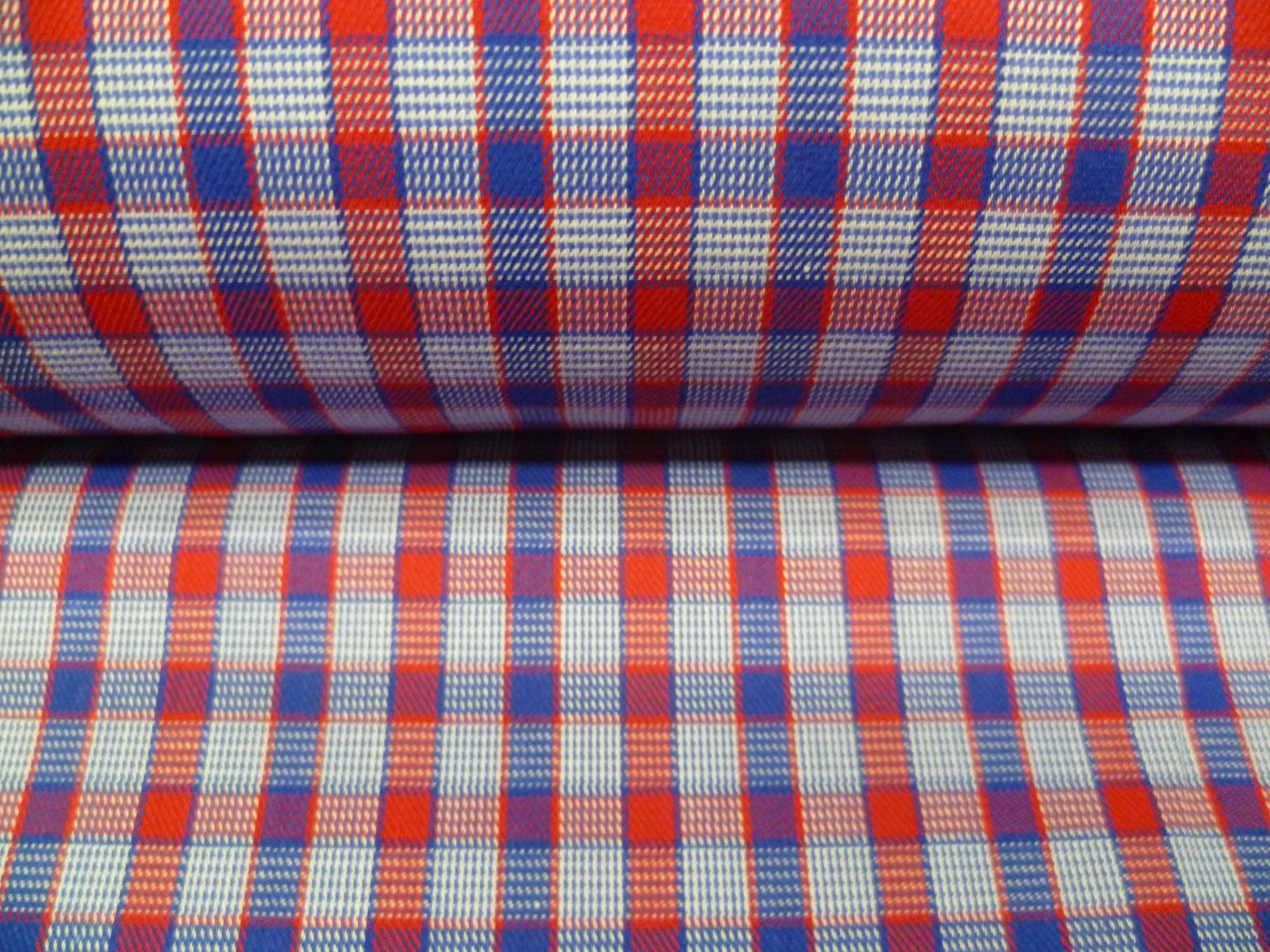 Multicolour Check Cotton Shirting